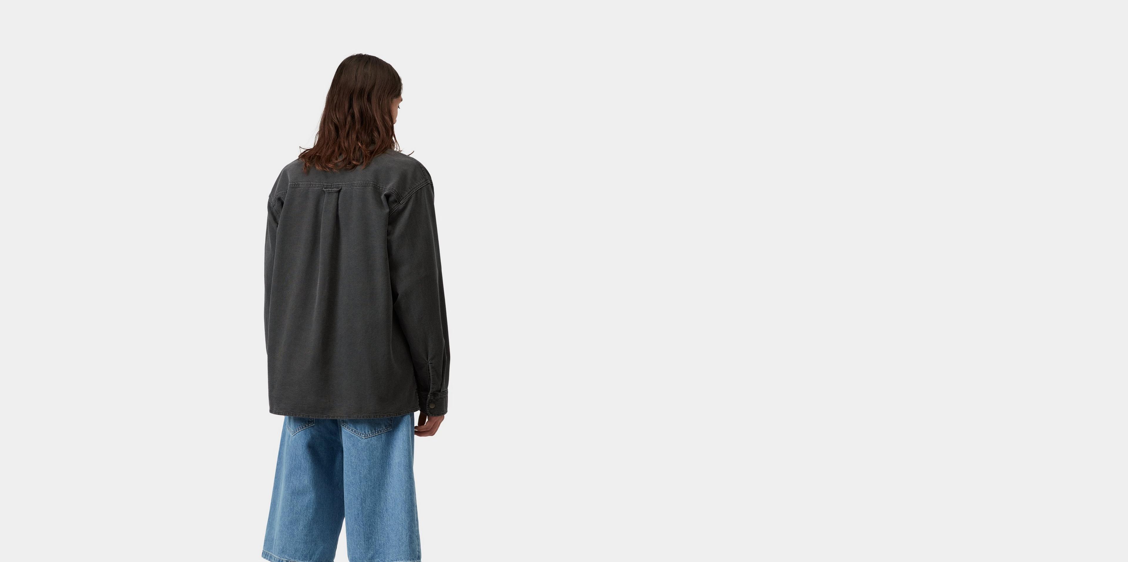 Carhartt WIP Parrish Shirt Jac, Obsidian | Official Online Store