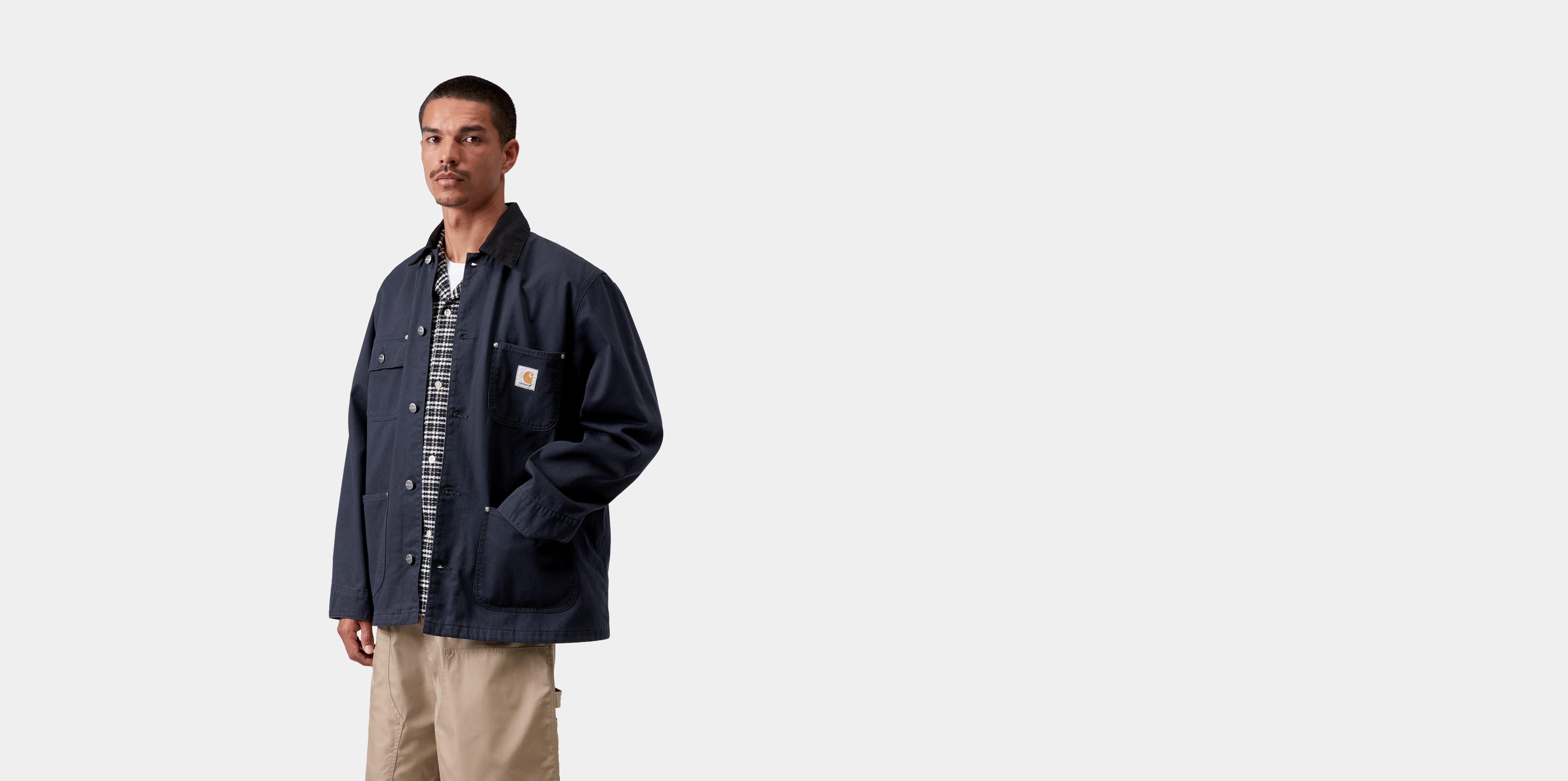 Carhartt WIP OG Chore Coat, Deep Night / Black | Official Online Store