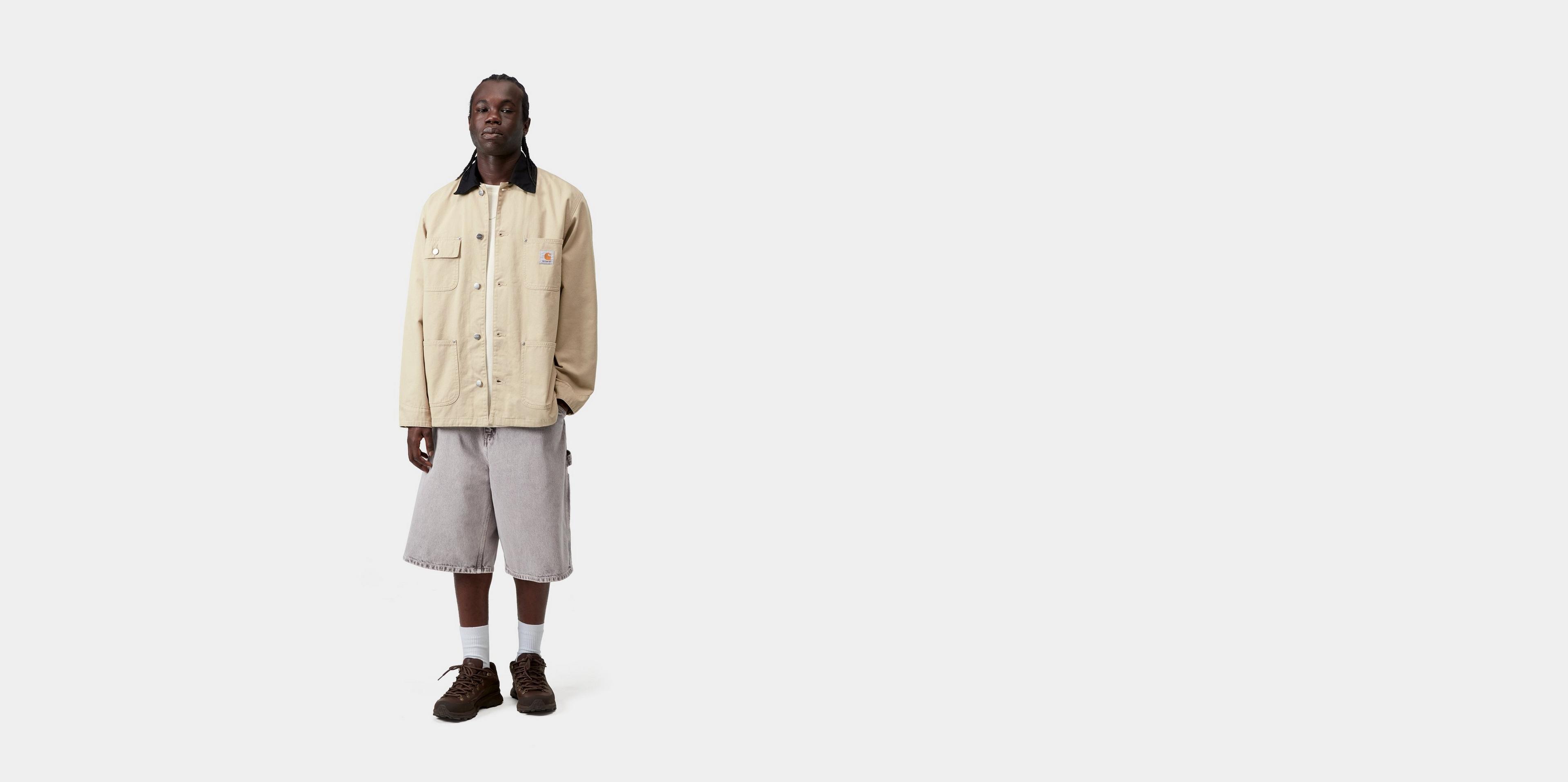 Carhartt WIP OG Chore Coat, Barchan / Black | Official Online Store
