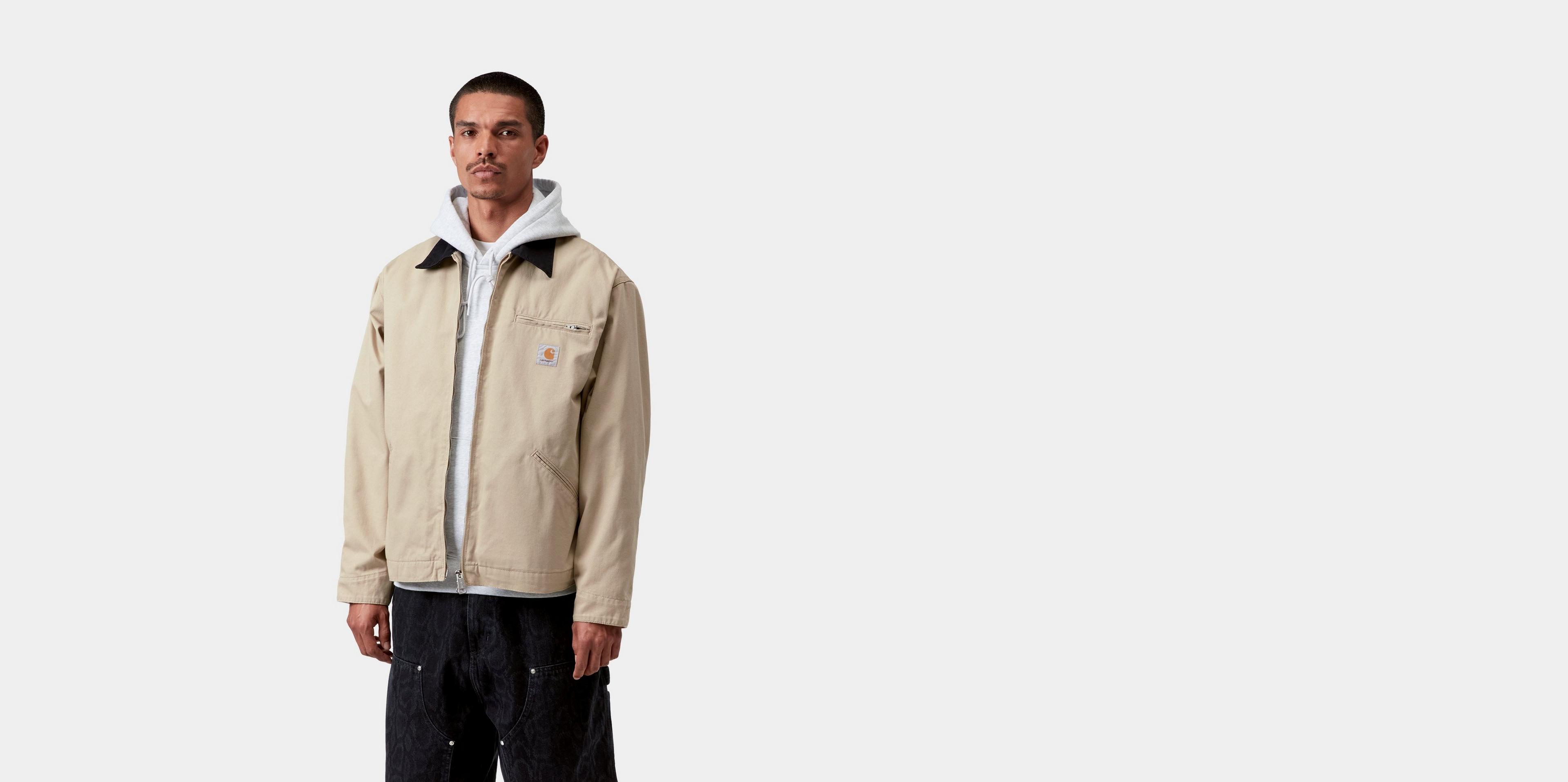Carhartt WIP OG Detroit Jacket, Barchan / Black | Official Online