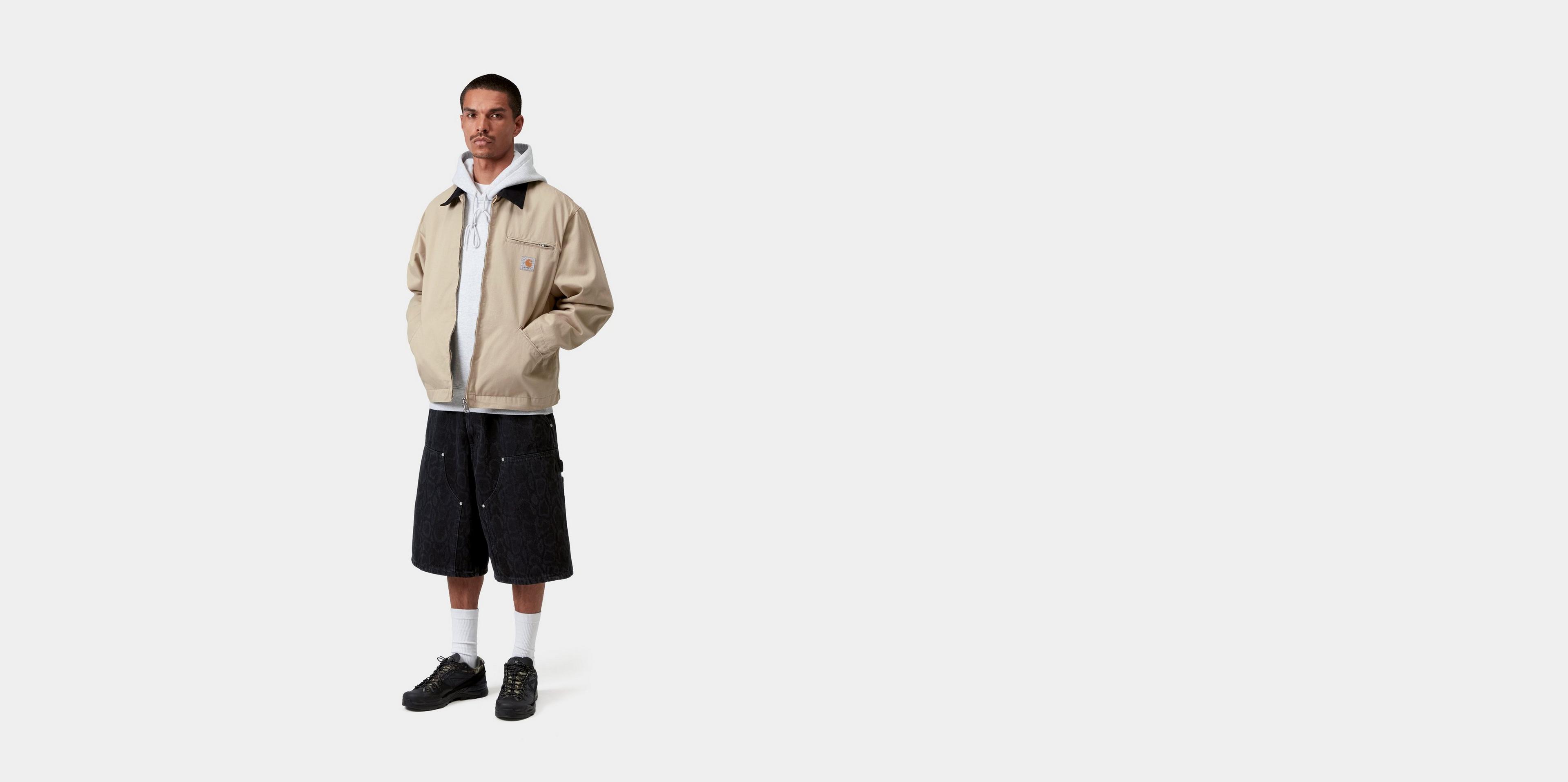Carhartt WIP OG Detroit Jacket, Barchan / Black | Official Online