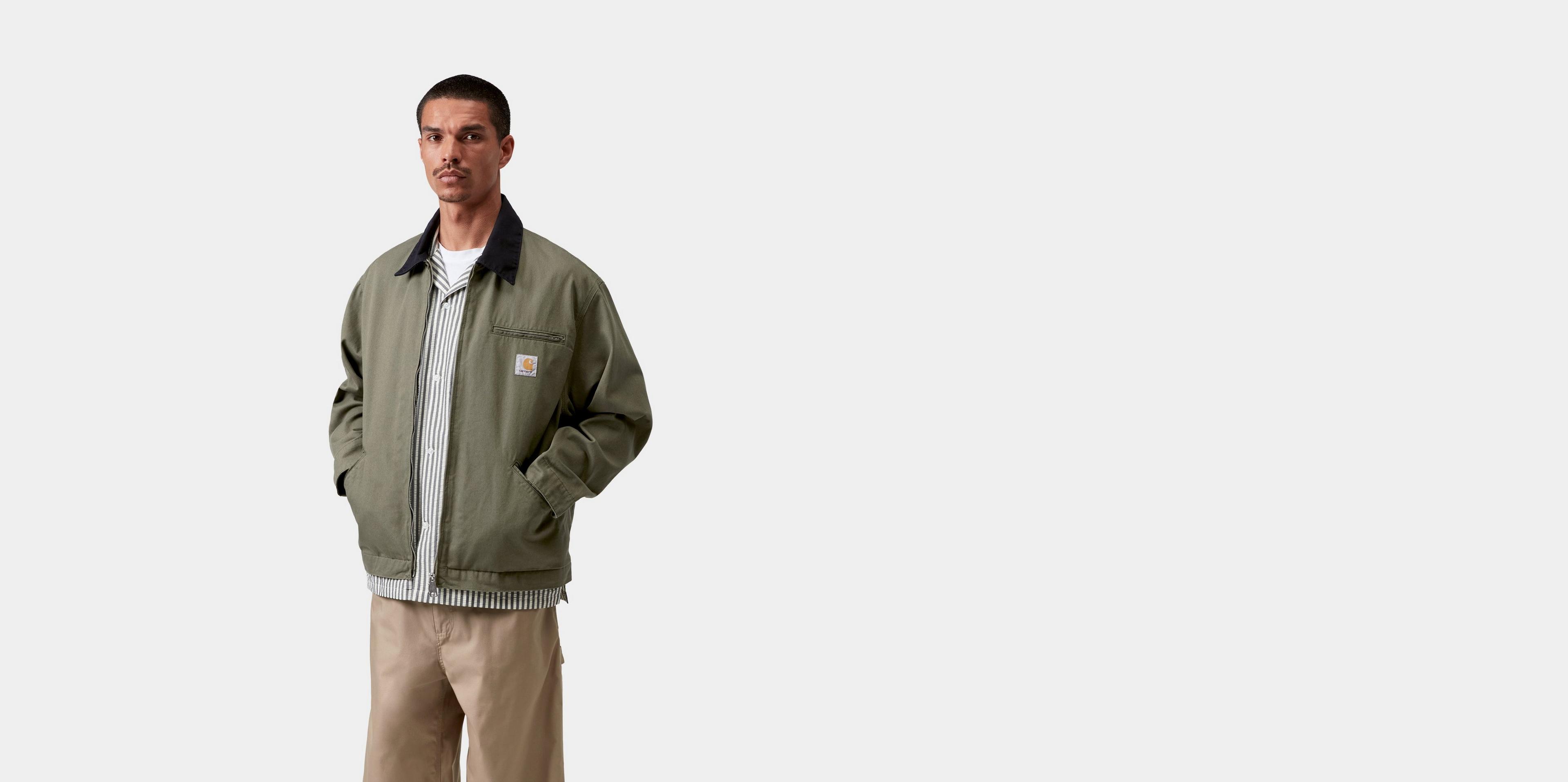 ジャケット・アウター CARHARTT WIP OG Detroit Jacket Carhartt WIP OG Detroit Jacket, Leaf / Black | Official Online Store
