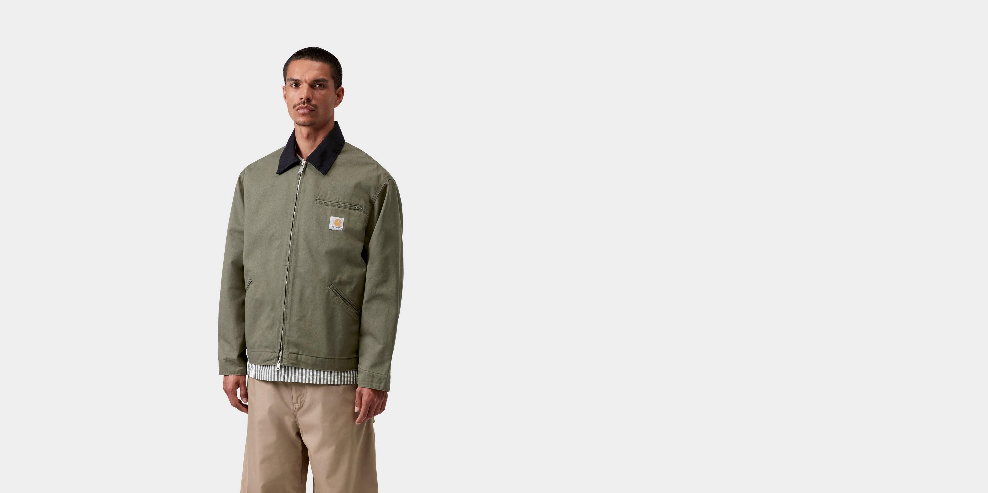 Carhartt WIP OG Detroit Jacket, Leaf / Black | Official Online Store