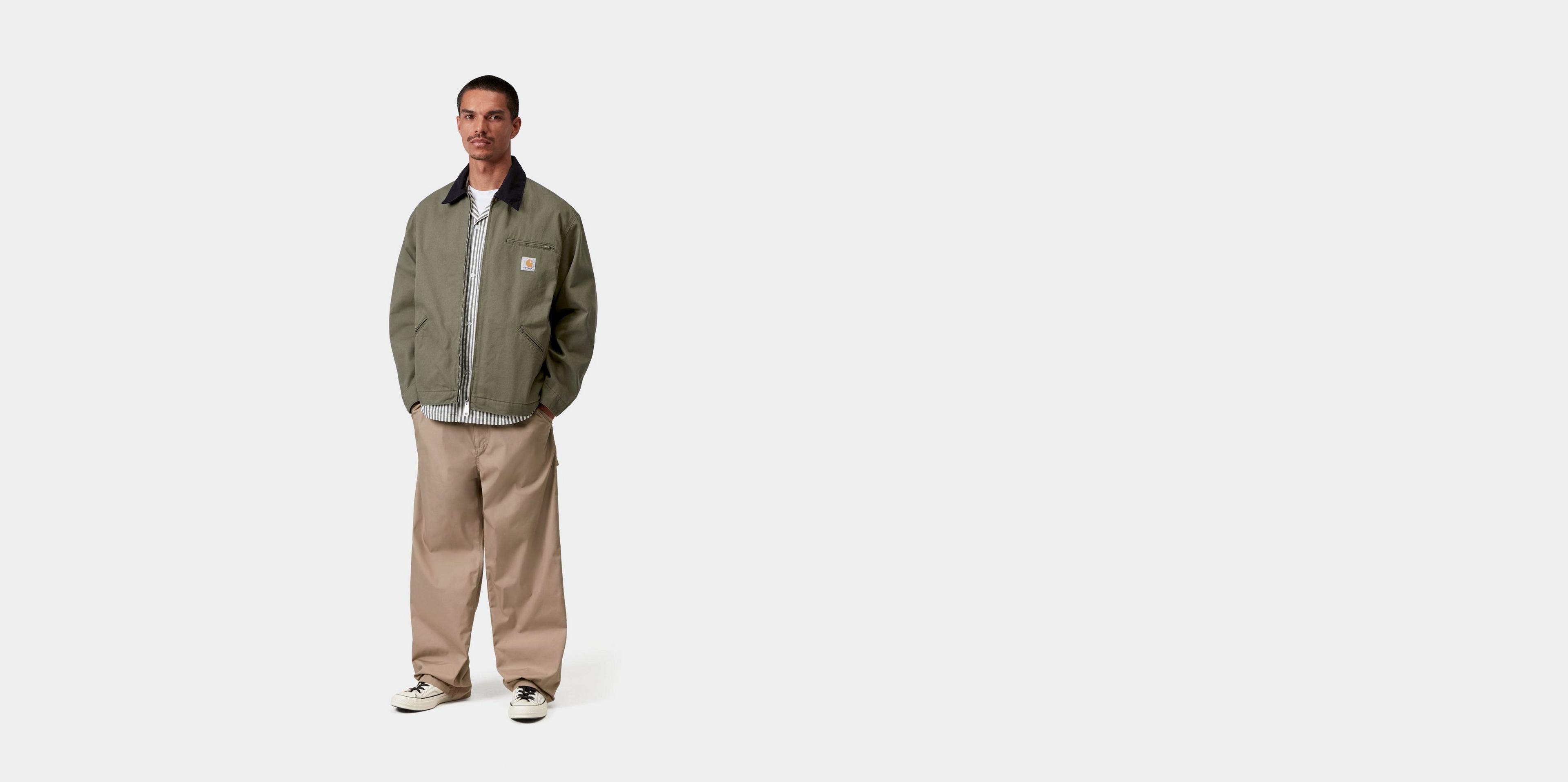 Carhartt WIP OG Detroit Jacket, Leaf / Black | Official Online Store