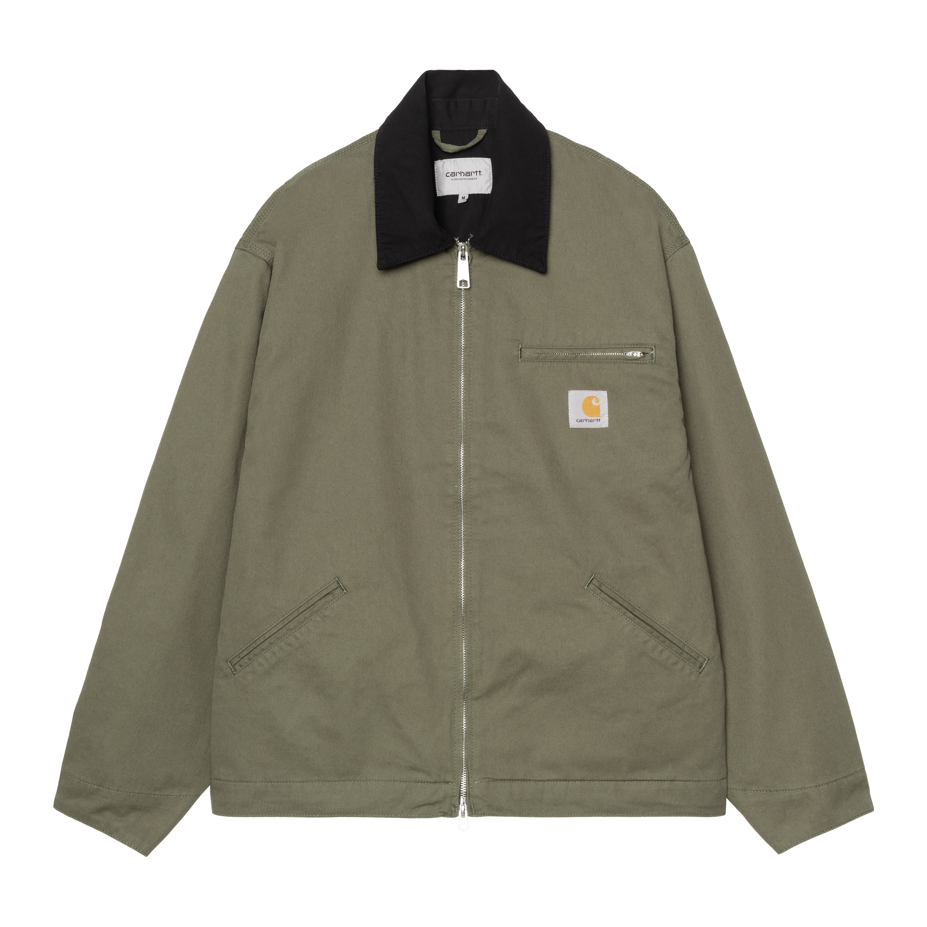 Carhartt WORK IN PROGRESS ベスト L オリーブ Carhartt WIP Detroit Jacket Winter Dearborn Canvas Rigid Hamilton