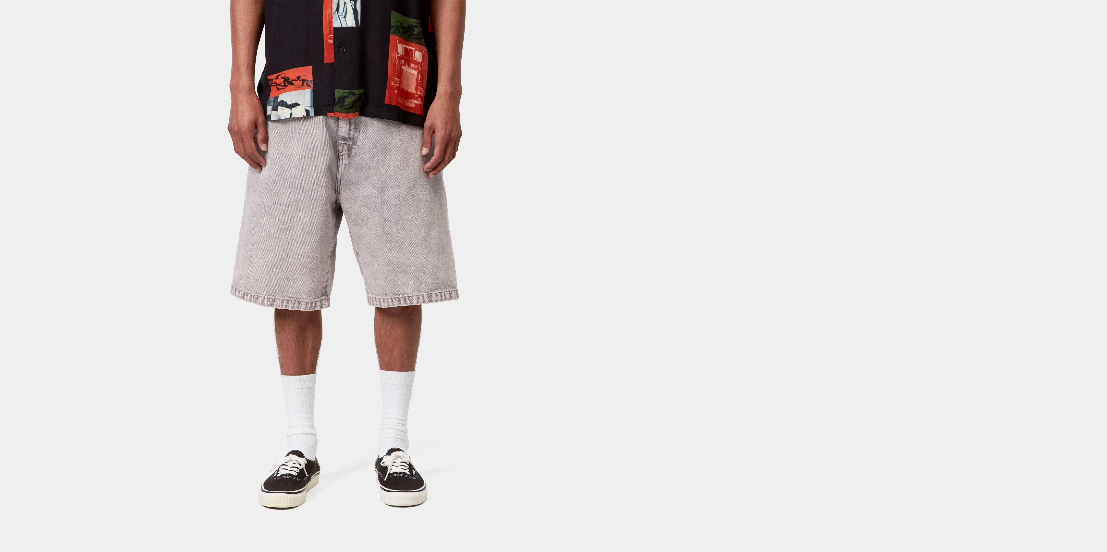 Carhartt WIP Landon Short Shale chalk wash | brown|red | 26 | Men