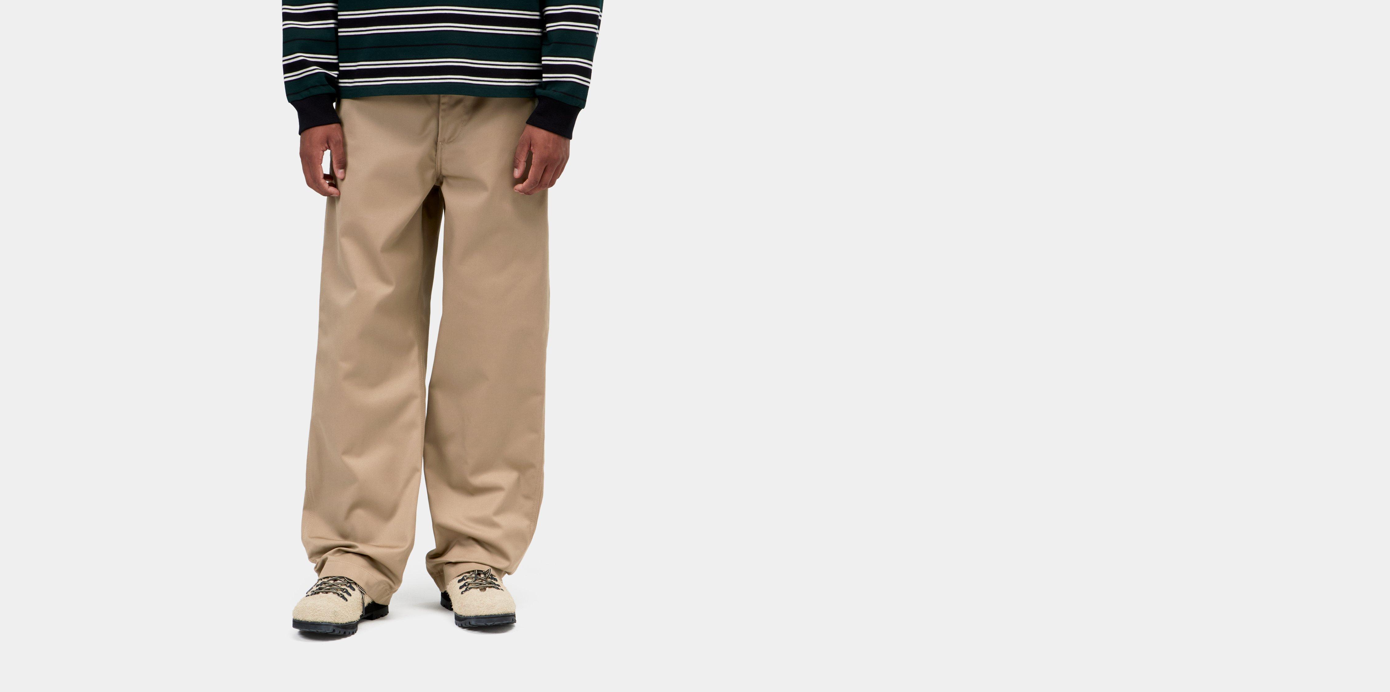 Carhartt WIP Harold Pant Leather rigid | beige|brown | 36 | Men