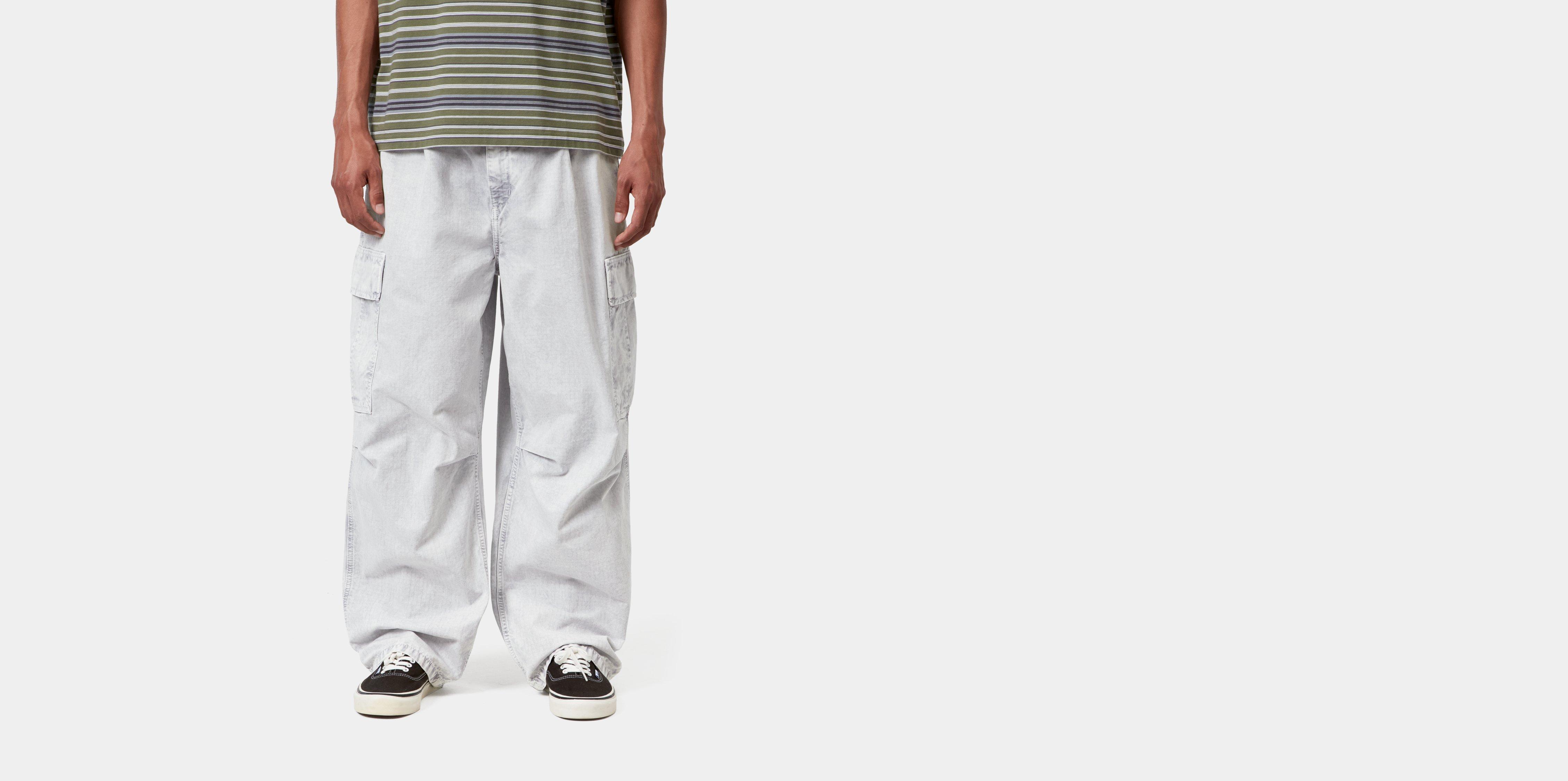 Carhartt WIP Cole Cargo Pant Mirror chalk wash | grey|blue | 29 | Men