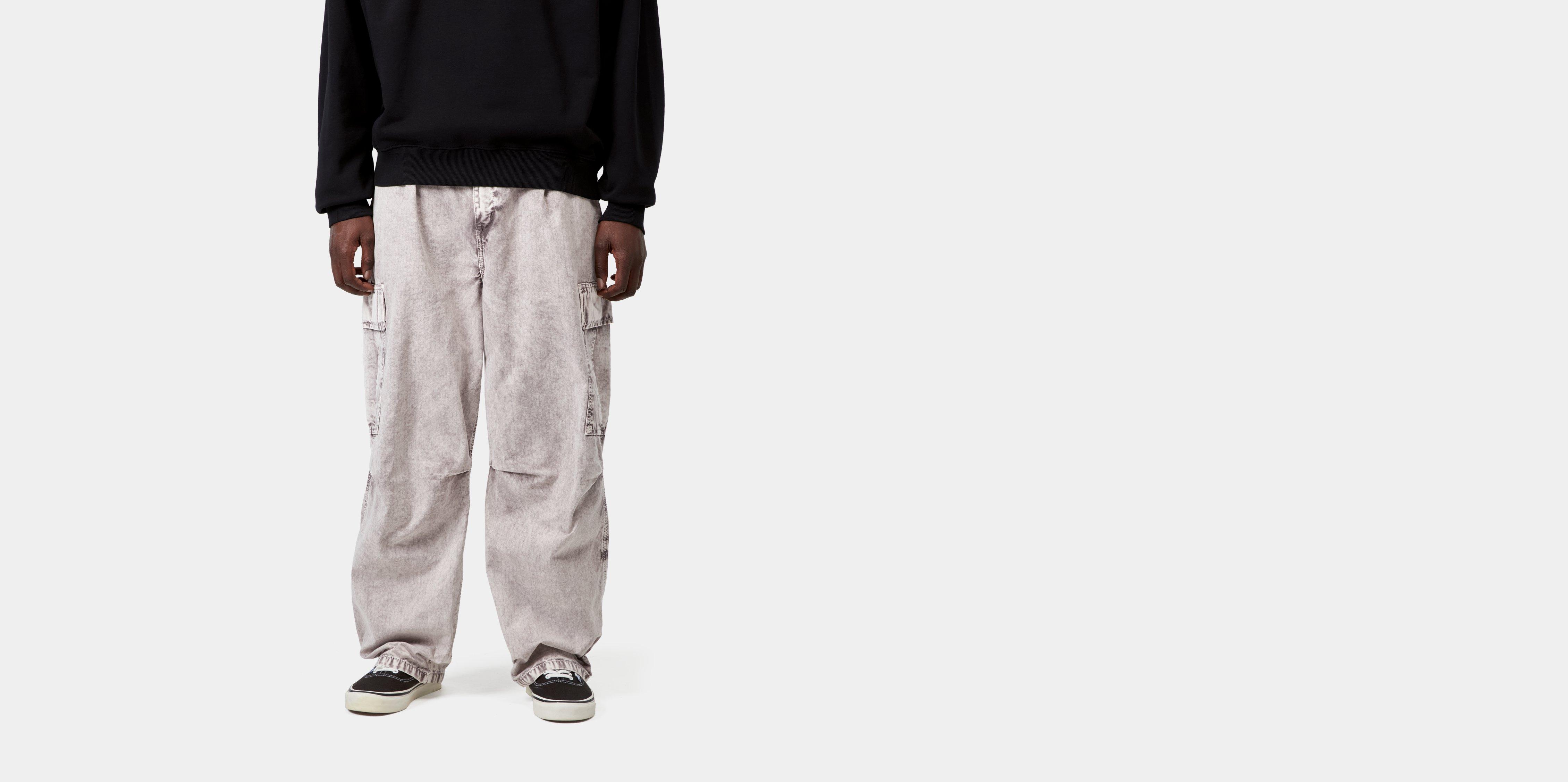 Carhartt WIP Cole Cargo Pant Shale chalk wash | brown|red | 27 | Men