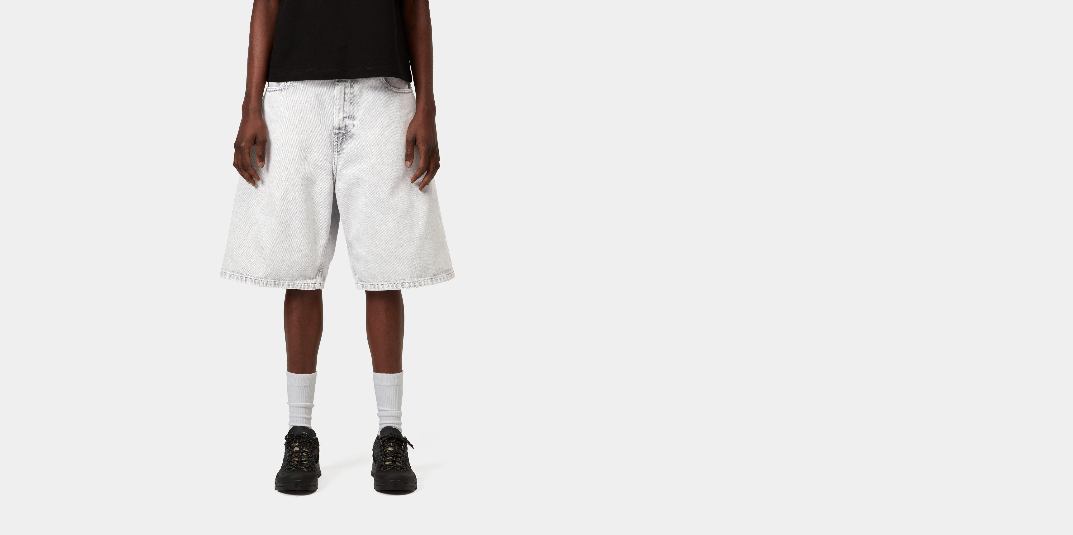 Carhartt WIP W' Brandon Short Black chalk wash | XS | Women