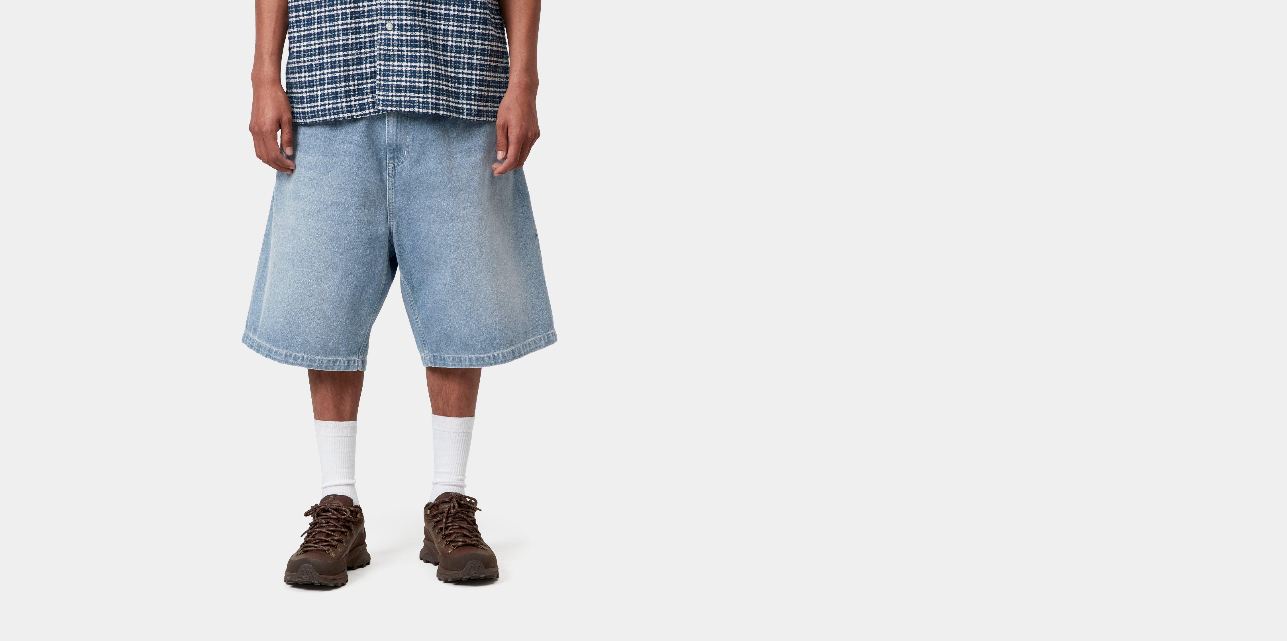 Carhartt WIP Brandon Short Blue light true washed | M | Men