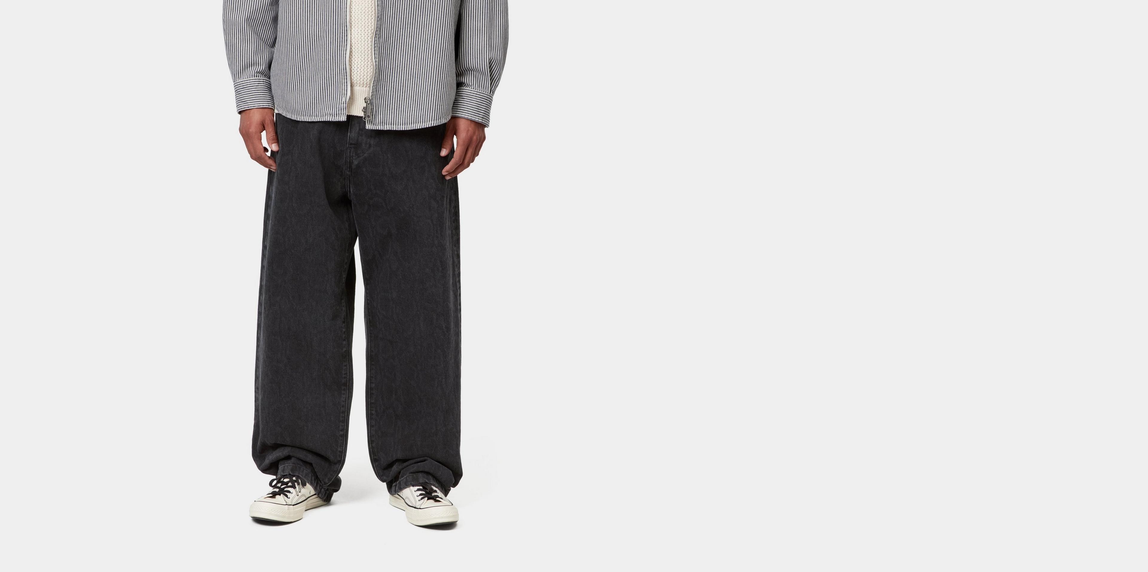 Carhartt WIP Snake Landon Pant, Snake Camo, Black | Official