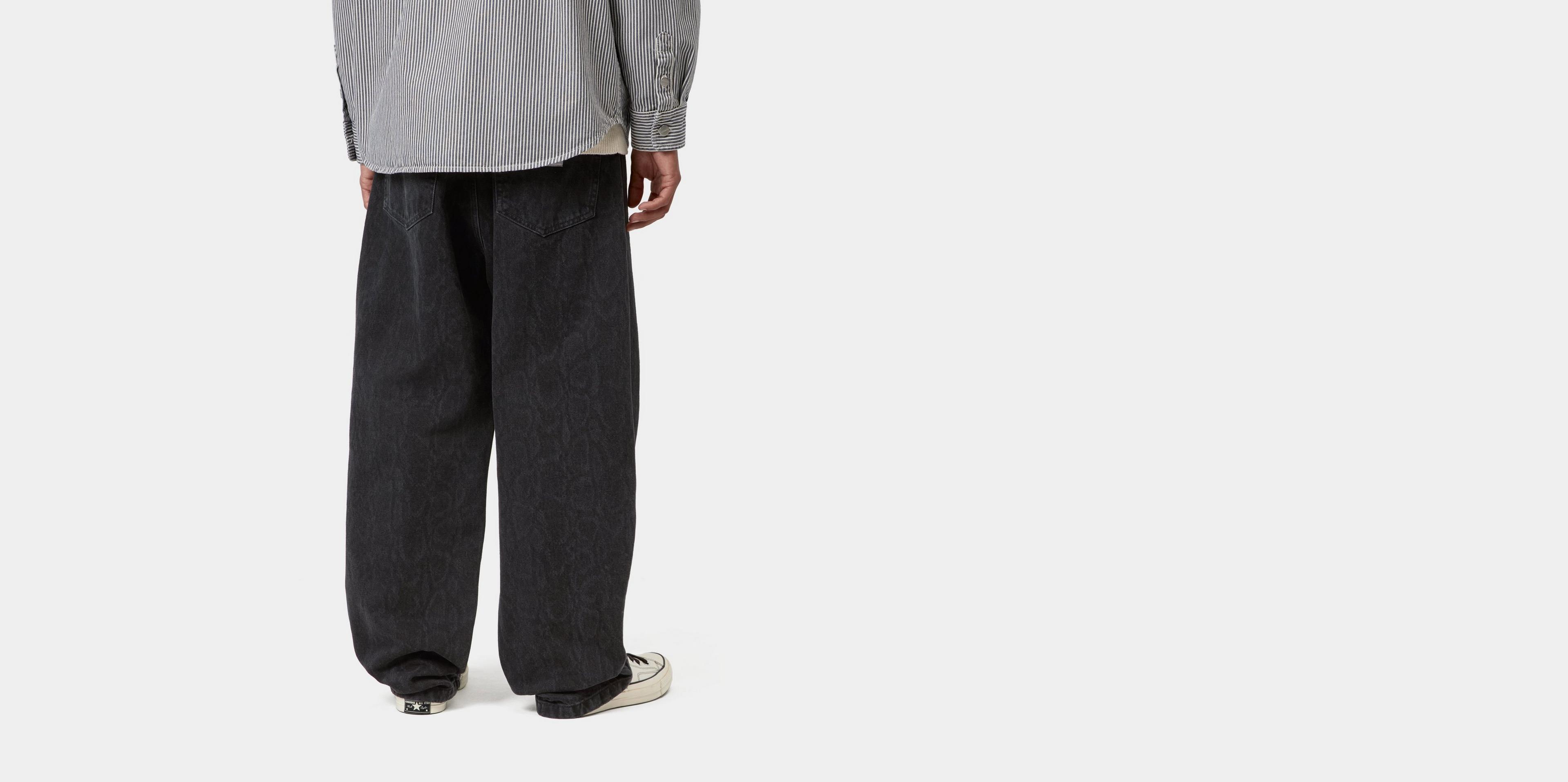 Carhartt WIP Snake Landon Pant, Snake Camo, Black | Official