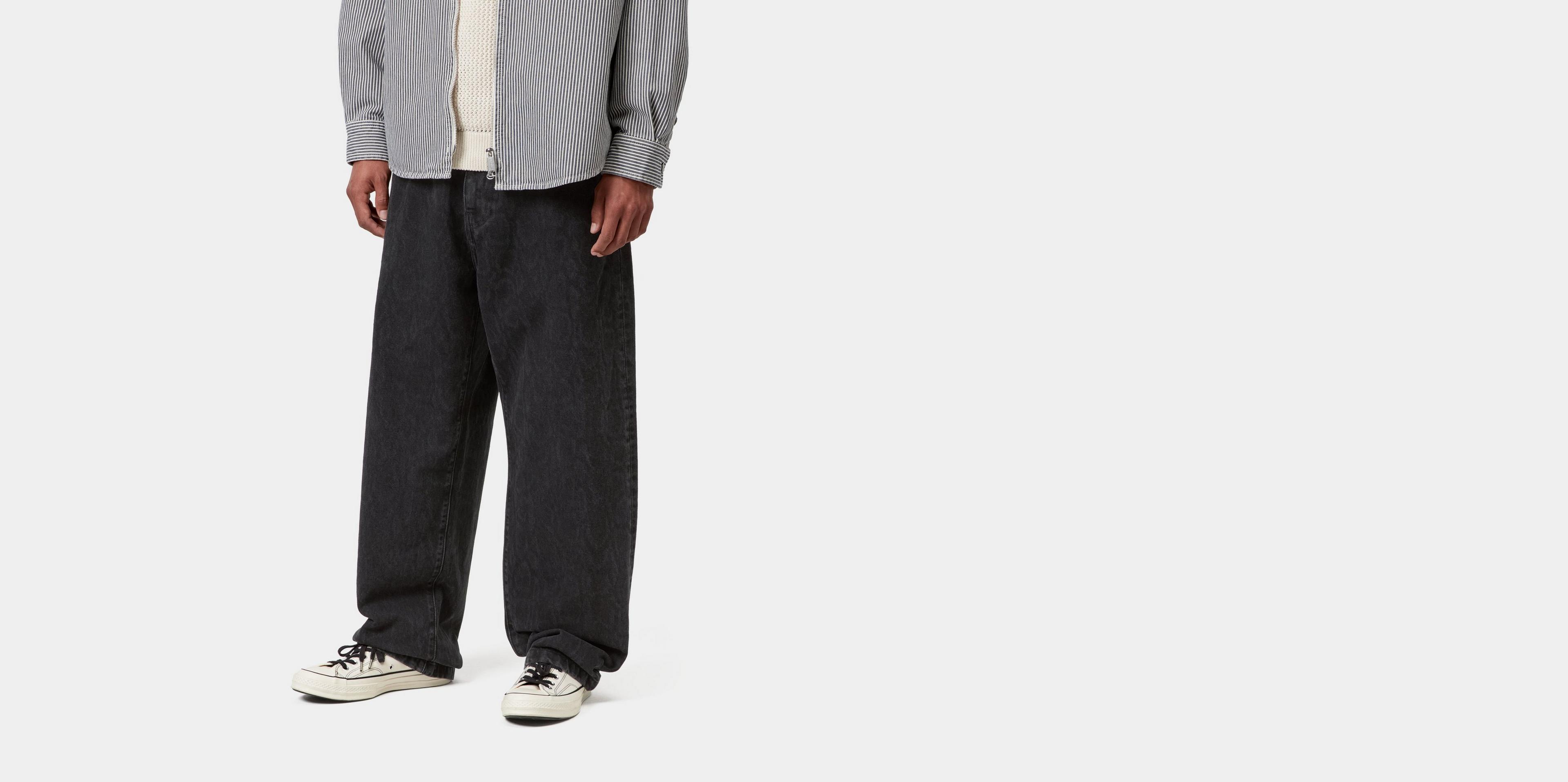 Carhartt WIP LANDON PANT Snake 32 黒 ワイド Carhartt WIP Snake Landon Pant, Snake Camo, Black | Official