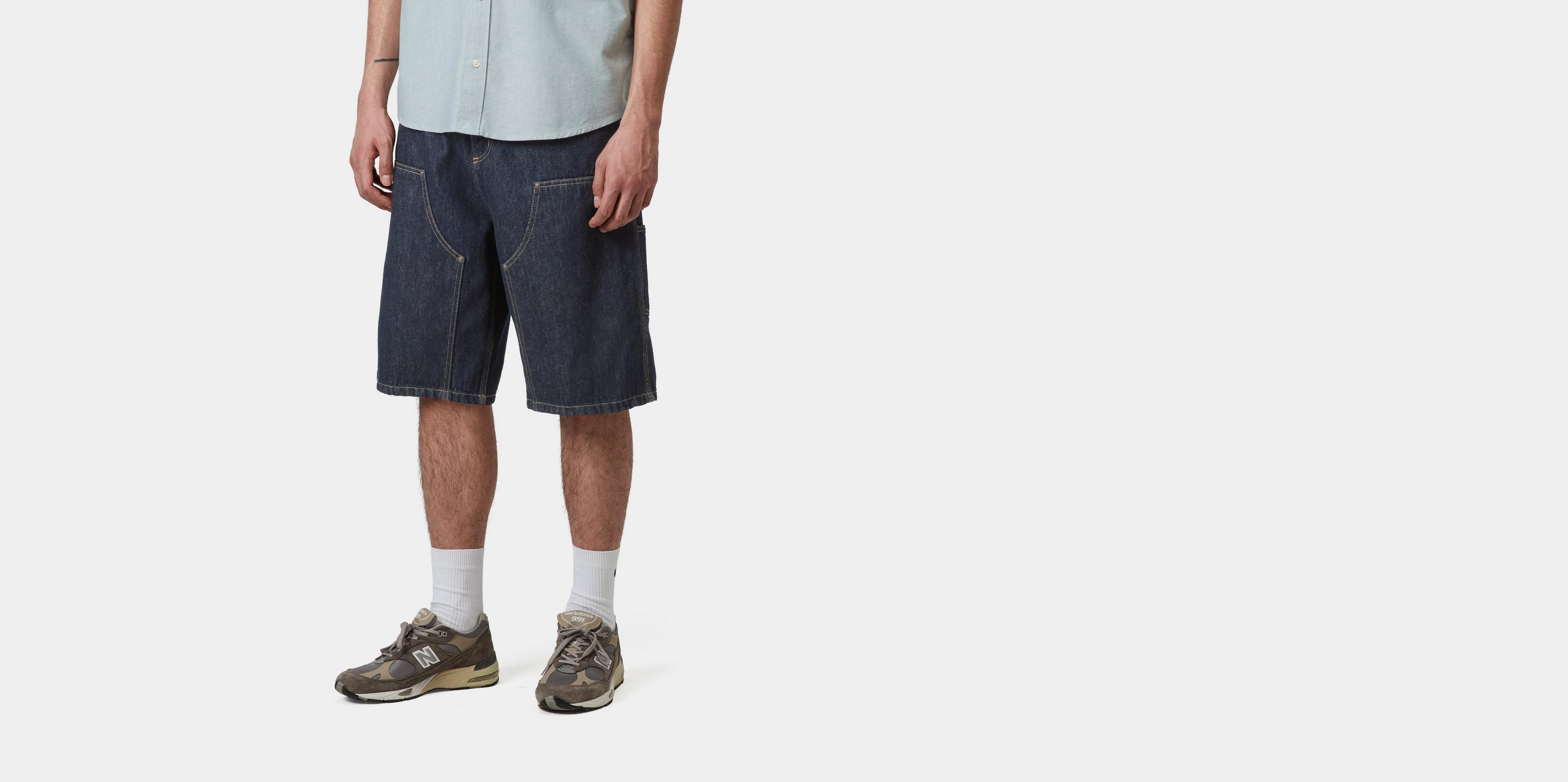Carhartt WIP OG Double Knee Short, Blue | Official Online Store