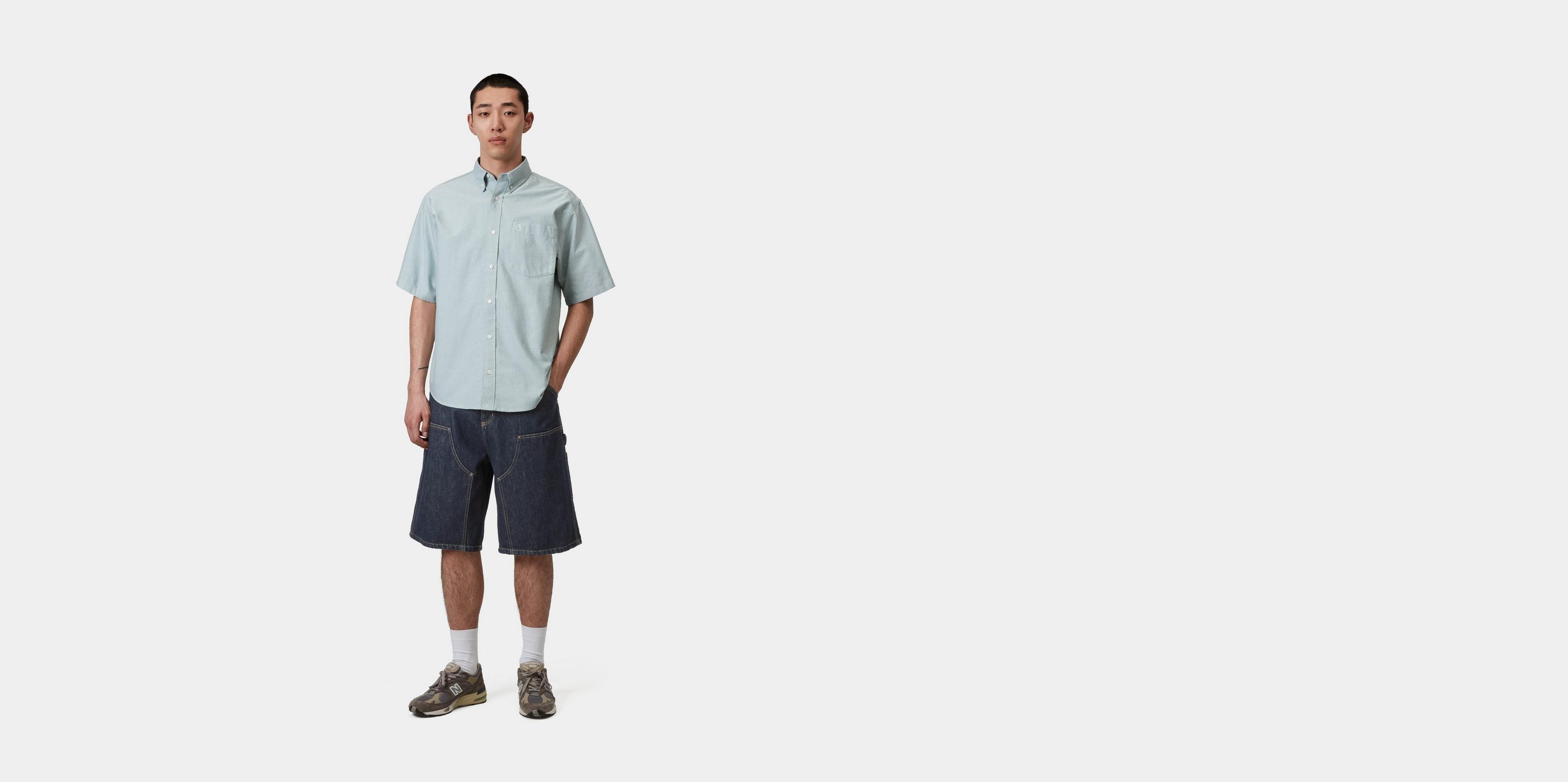 Carhartt WIP OG Double Knee Short, Blue | Official Online Store