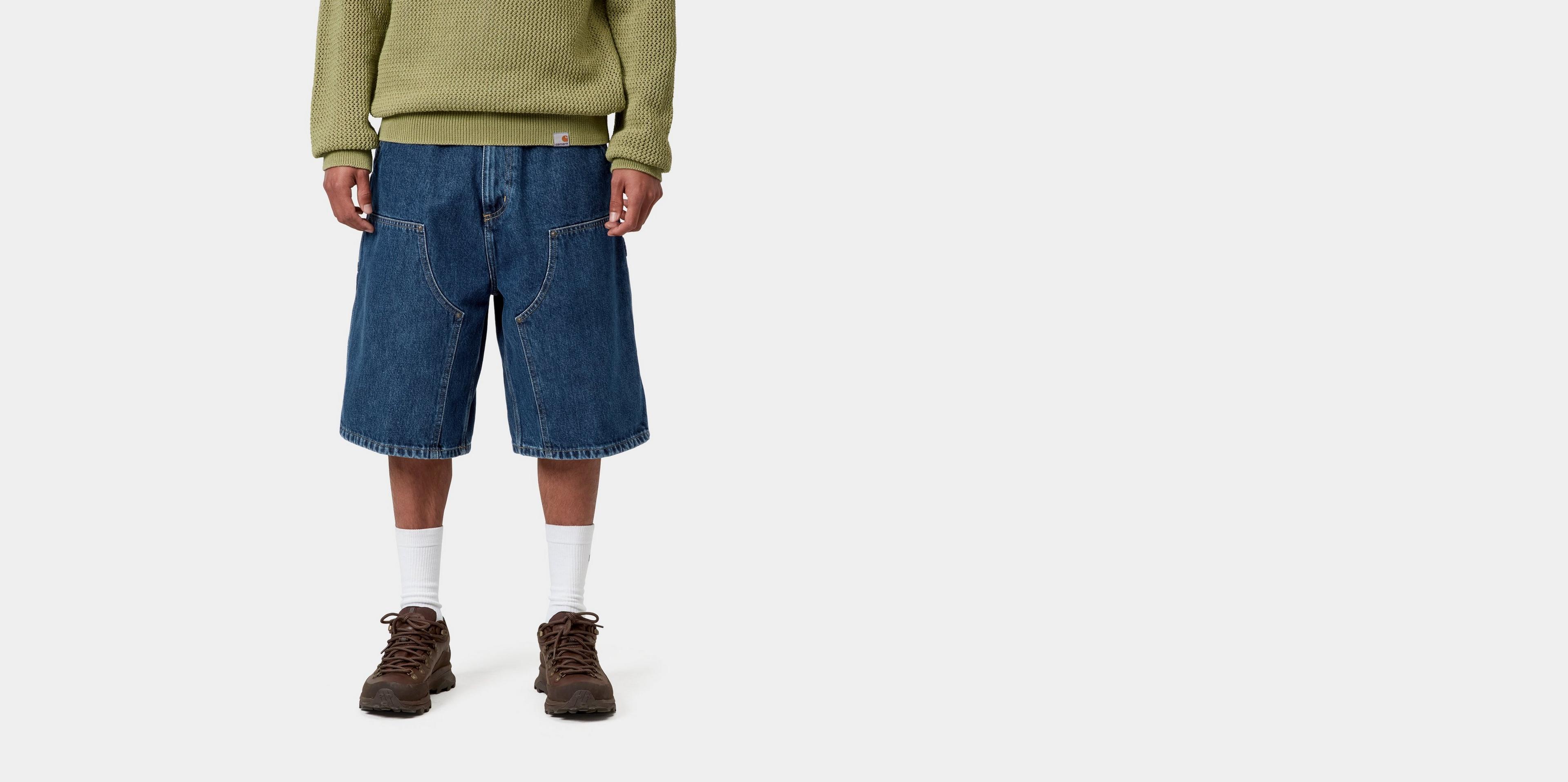 Carhartt WIP OG Double Knee Short, Blue | Official Online Store