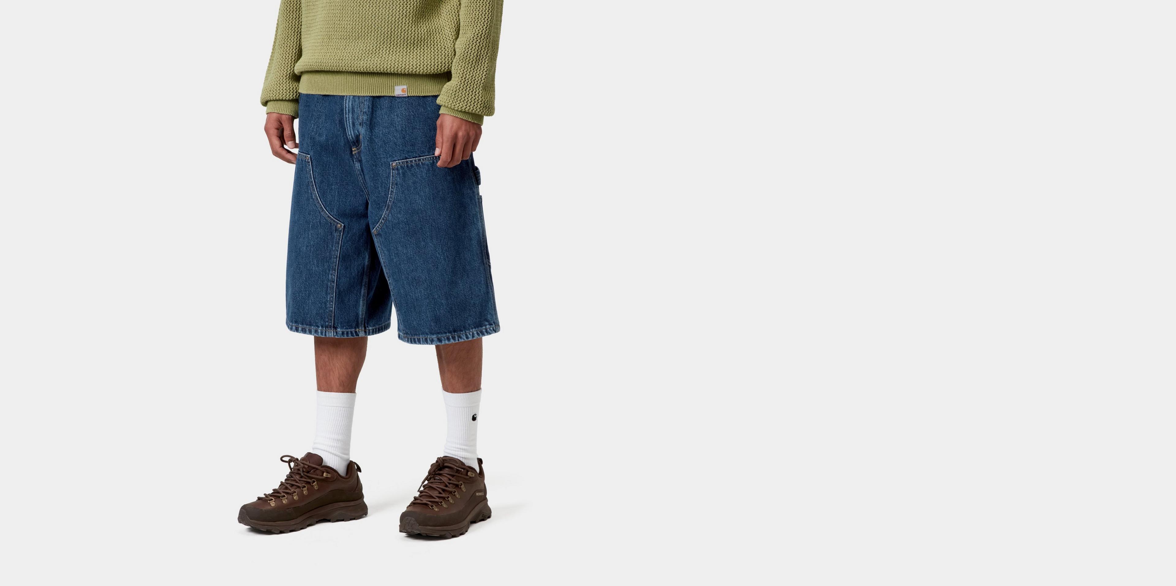 Carhartt WIP OG Double Knee Short, Blue | Official Online Store