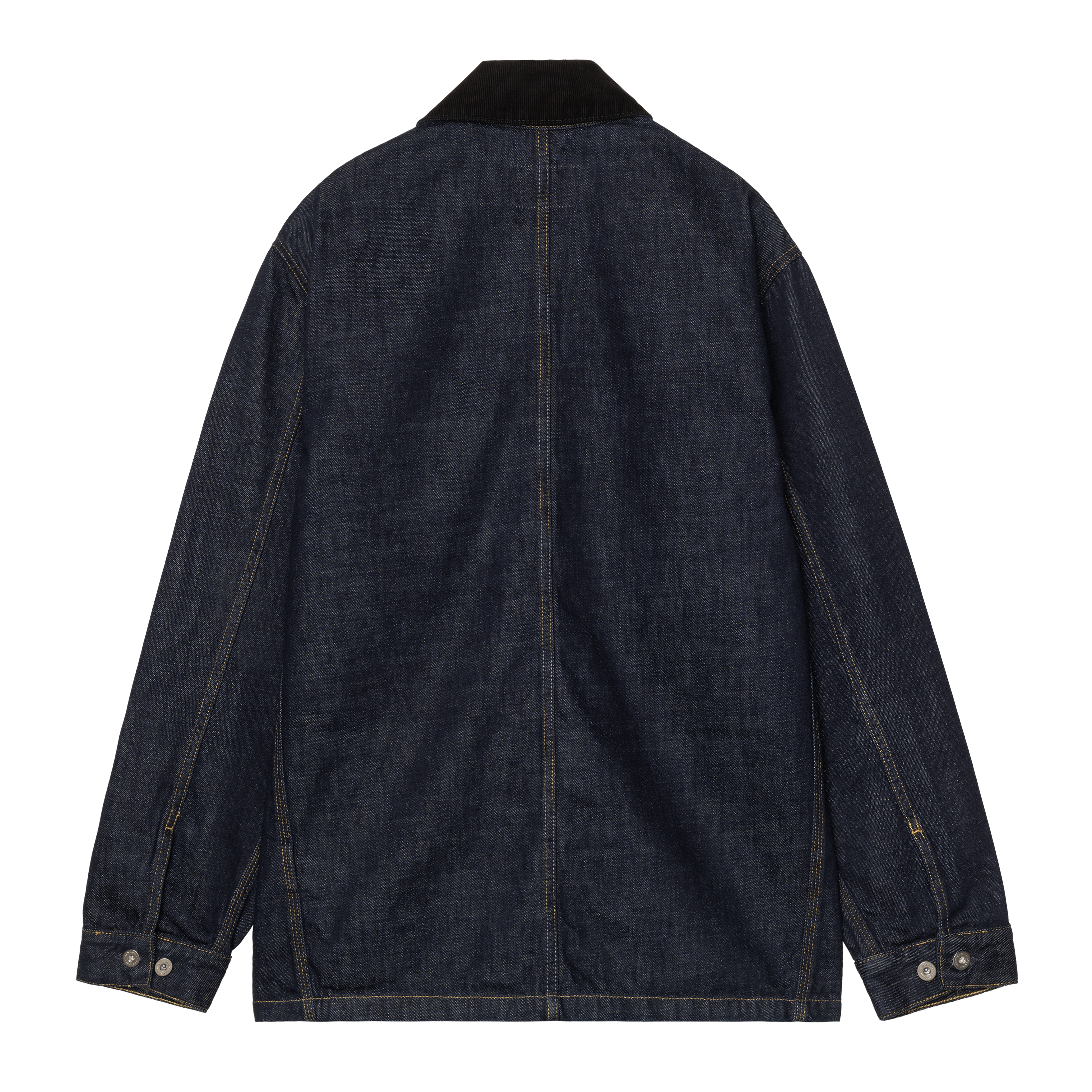 Carhartt WIP Warren Chore Coat, Blue / Black | Official Online Store