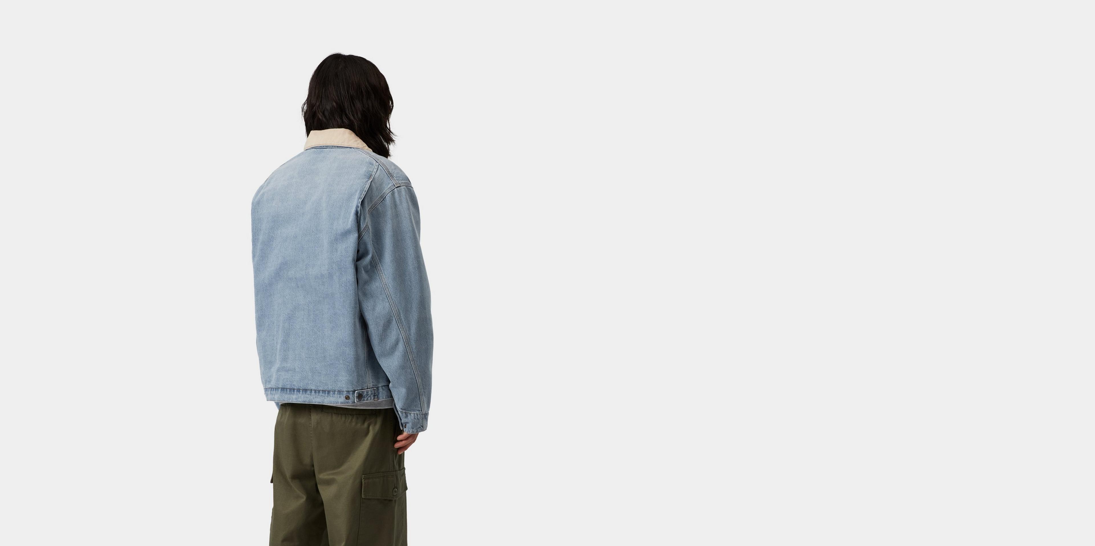 Carhartt WIP OG Detroit Jacket, Blue / Dusty H Brown | Official