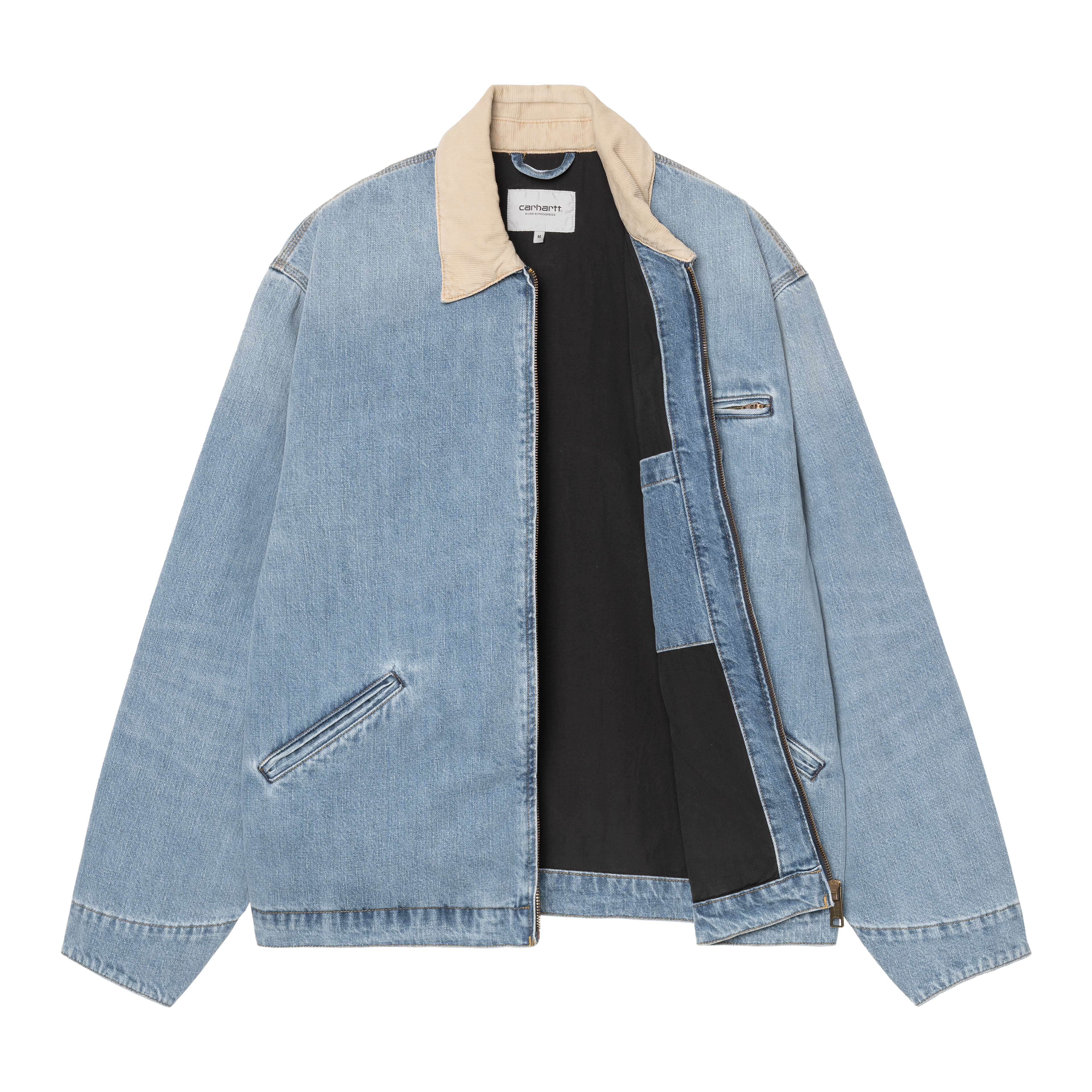 Carhartt WIP OG Detroit Jacket, Blue / Dusty H Brown | Official