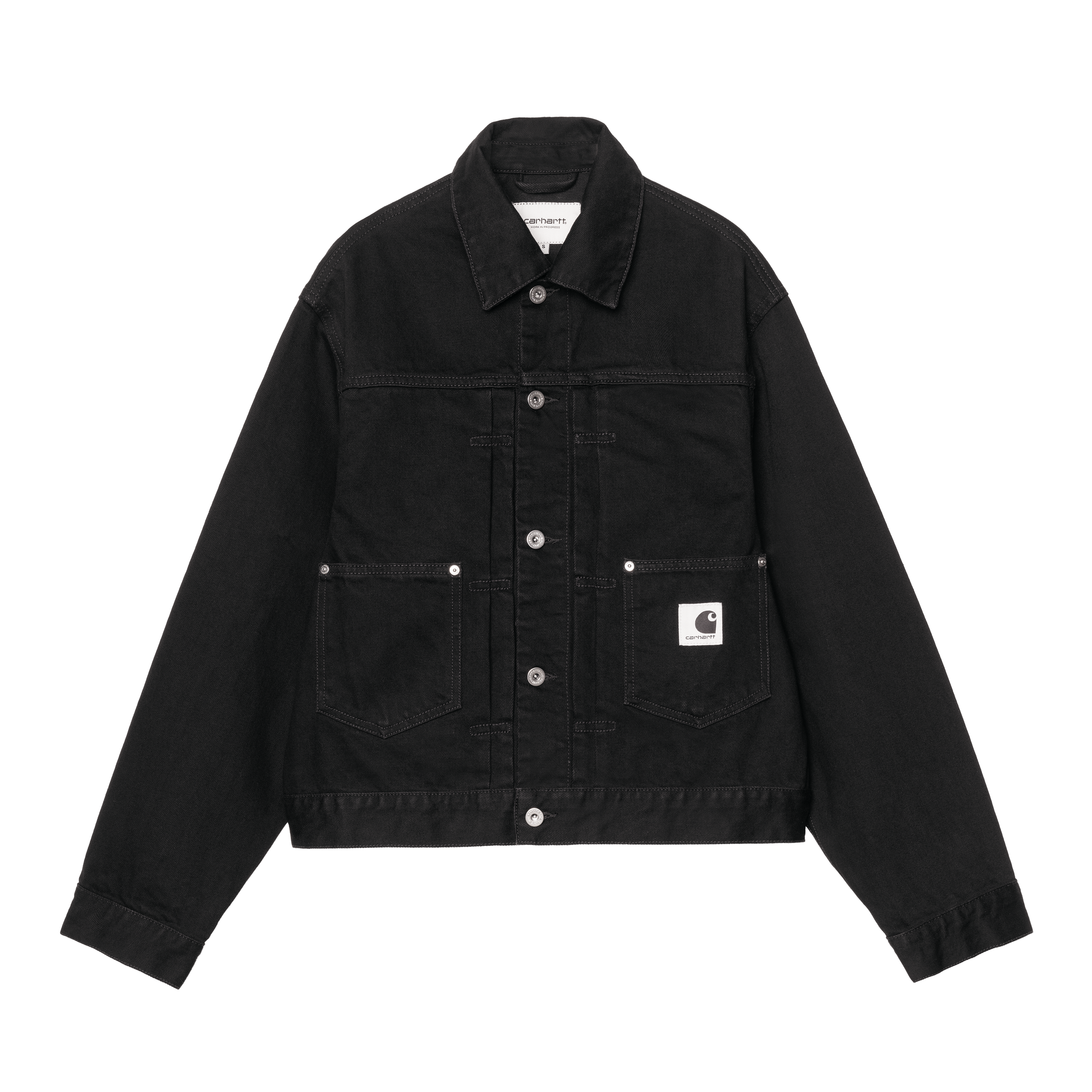 Carhartt WIP Women's OG Michigan Coat (Summer), Black / Black