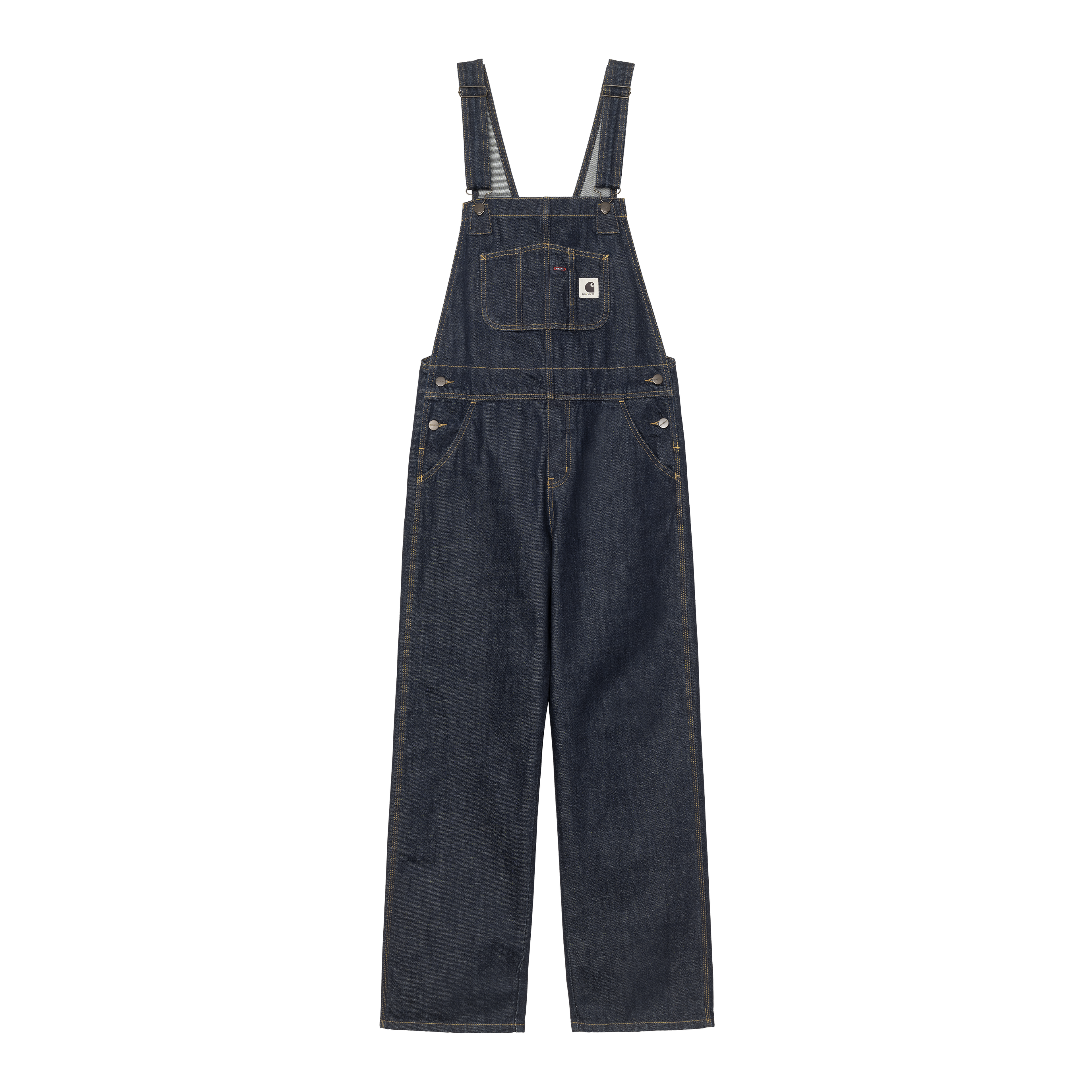 Carhartt WIP Women's Bib Overall Straight, Blue | Official Online