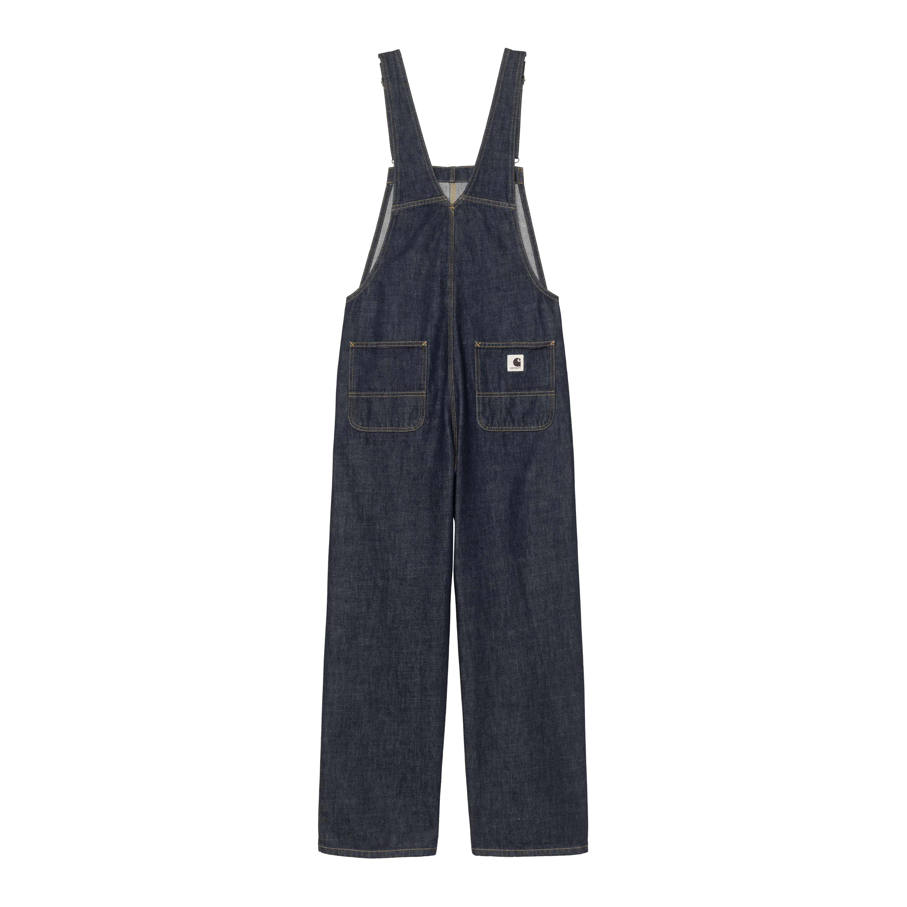 Carhartt WIP Women's Bib Overall Straight, Blue | Official Online