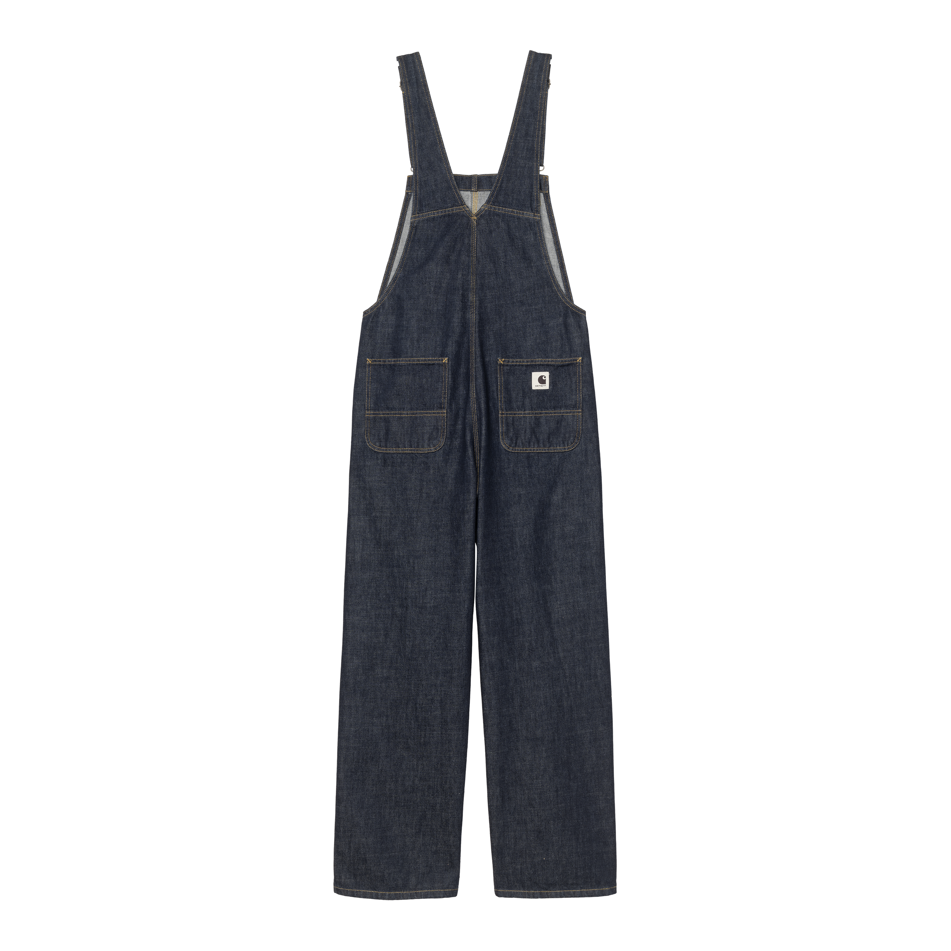Carhartt WIP Women's Bib Overall Straight, Blue | Official Online