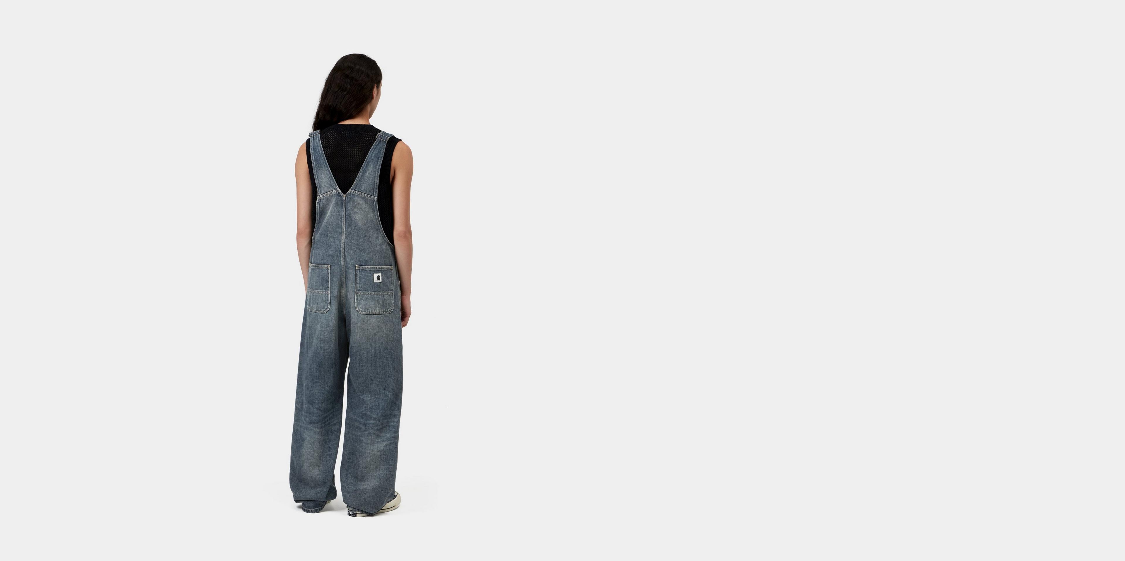 [美品]Carhartt WIP Bib Overall 30 x 32 Carhartt WIP Women's Bib Overall Straight, Blue | Officiële online