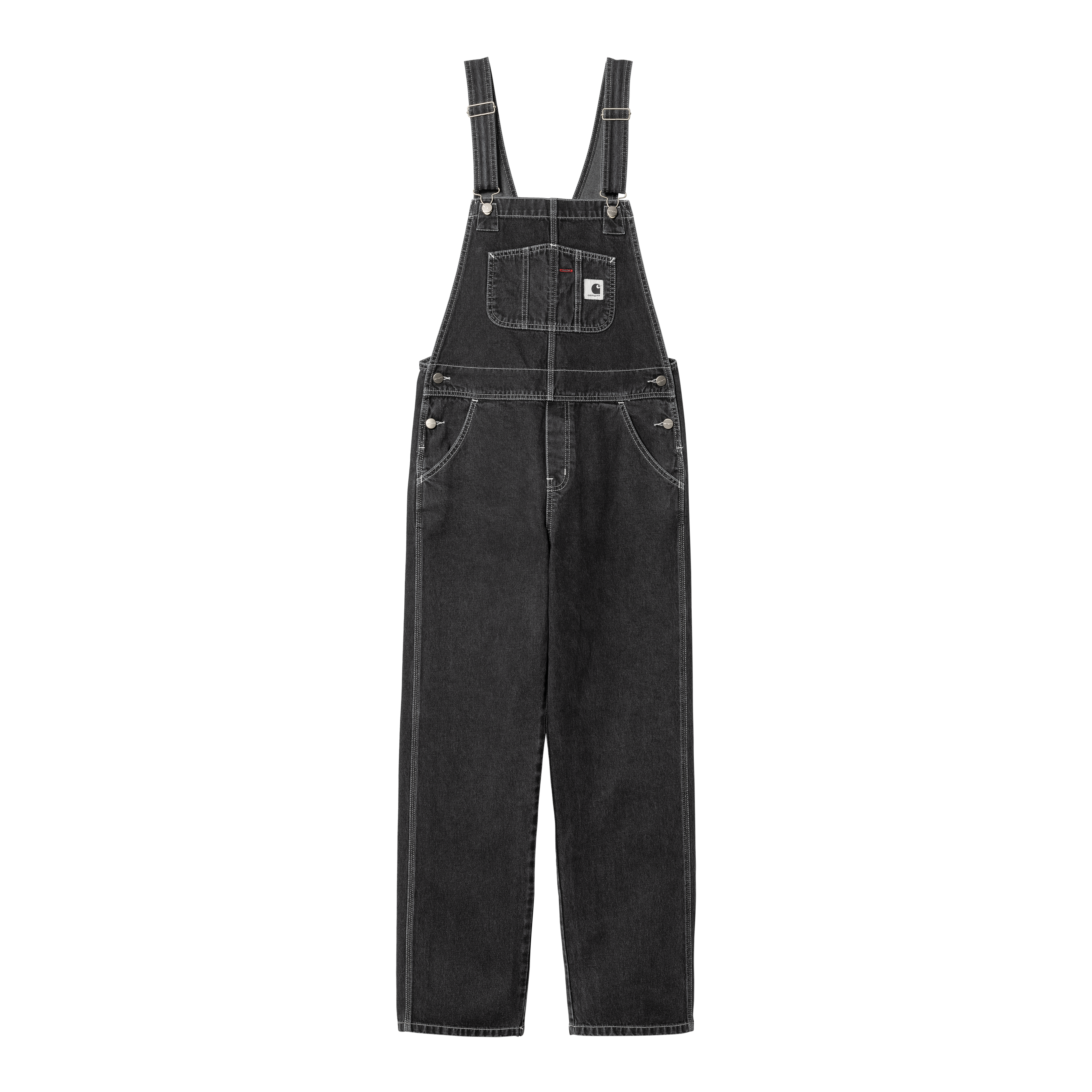Carhartt WIP W' Bib Overall Straight, Black | Official Online Store