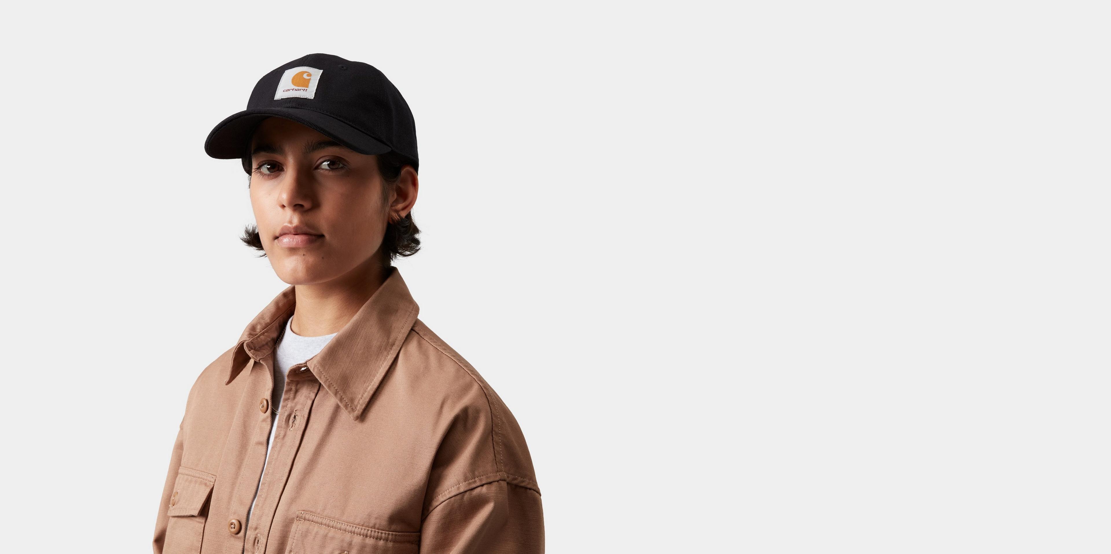 Carhartt WIP Canvas Cap, Black | Official Online Store