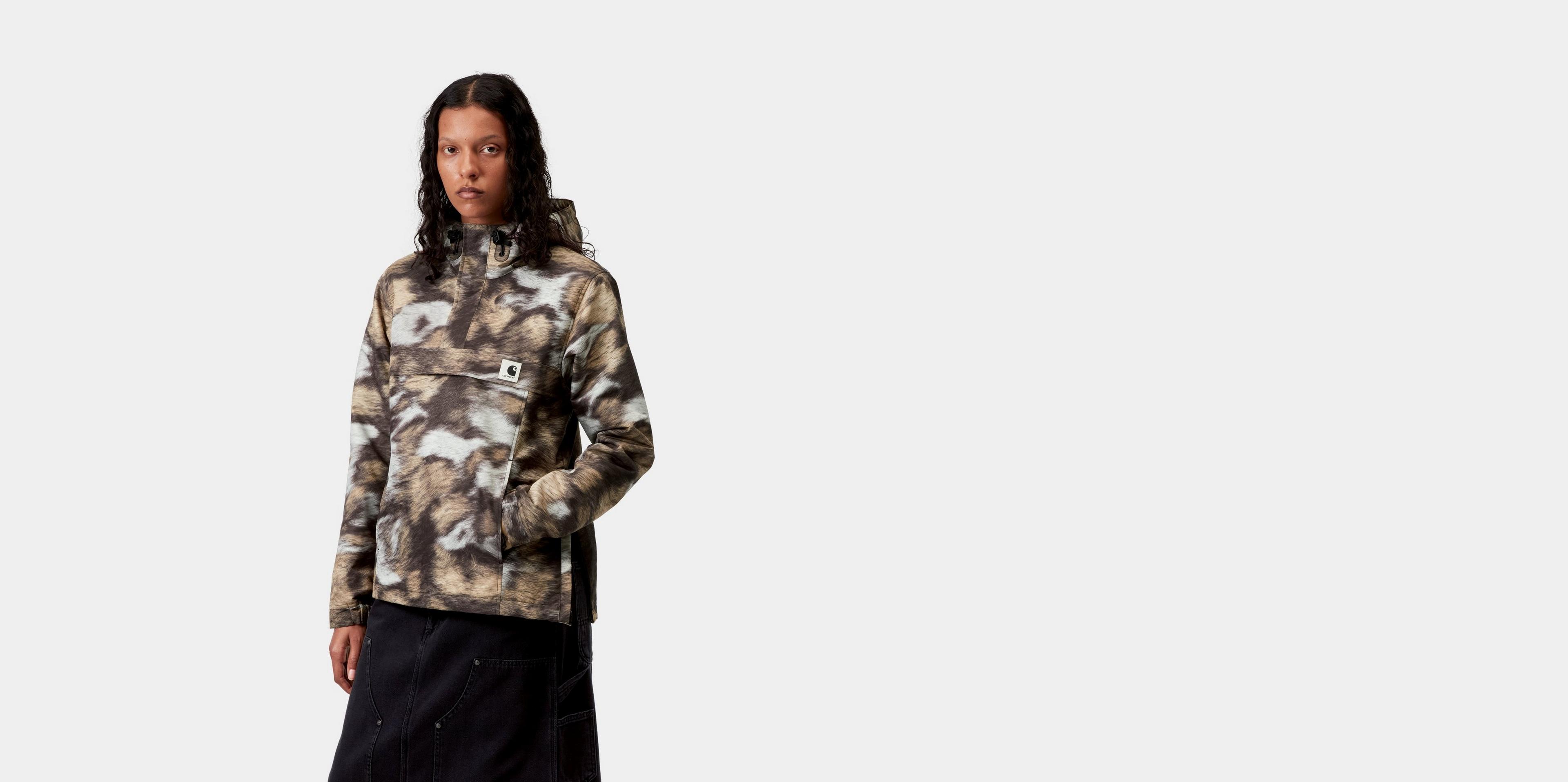Carhartt WIP Women's Nimbus Pullover, Wild Dog Print | Official