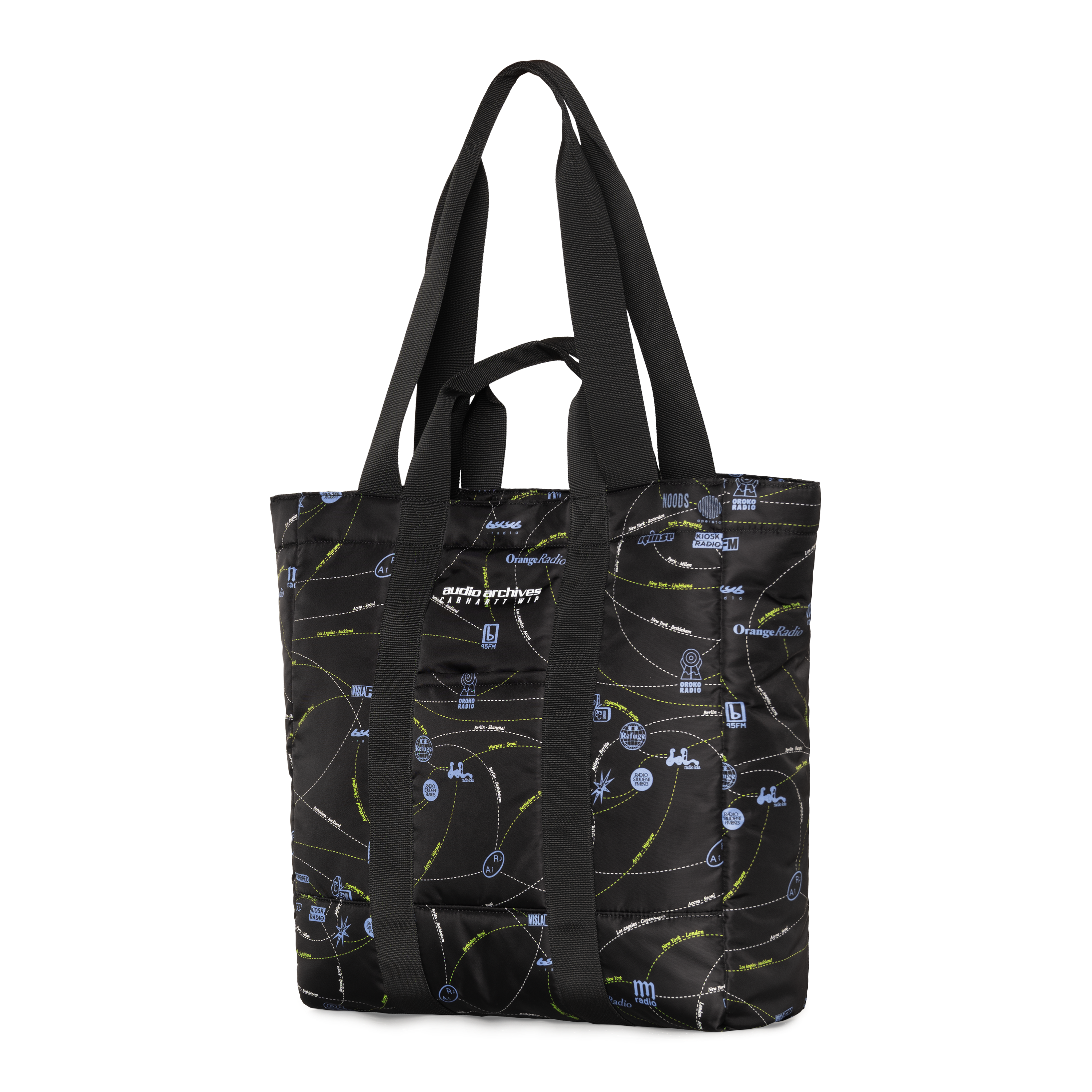 Carhartt WIP Audio Archives WIP Record Bag Audio Archives WIP Print, Black