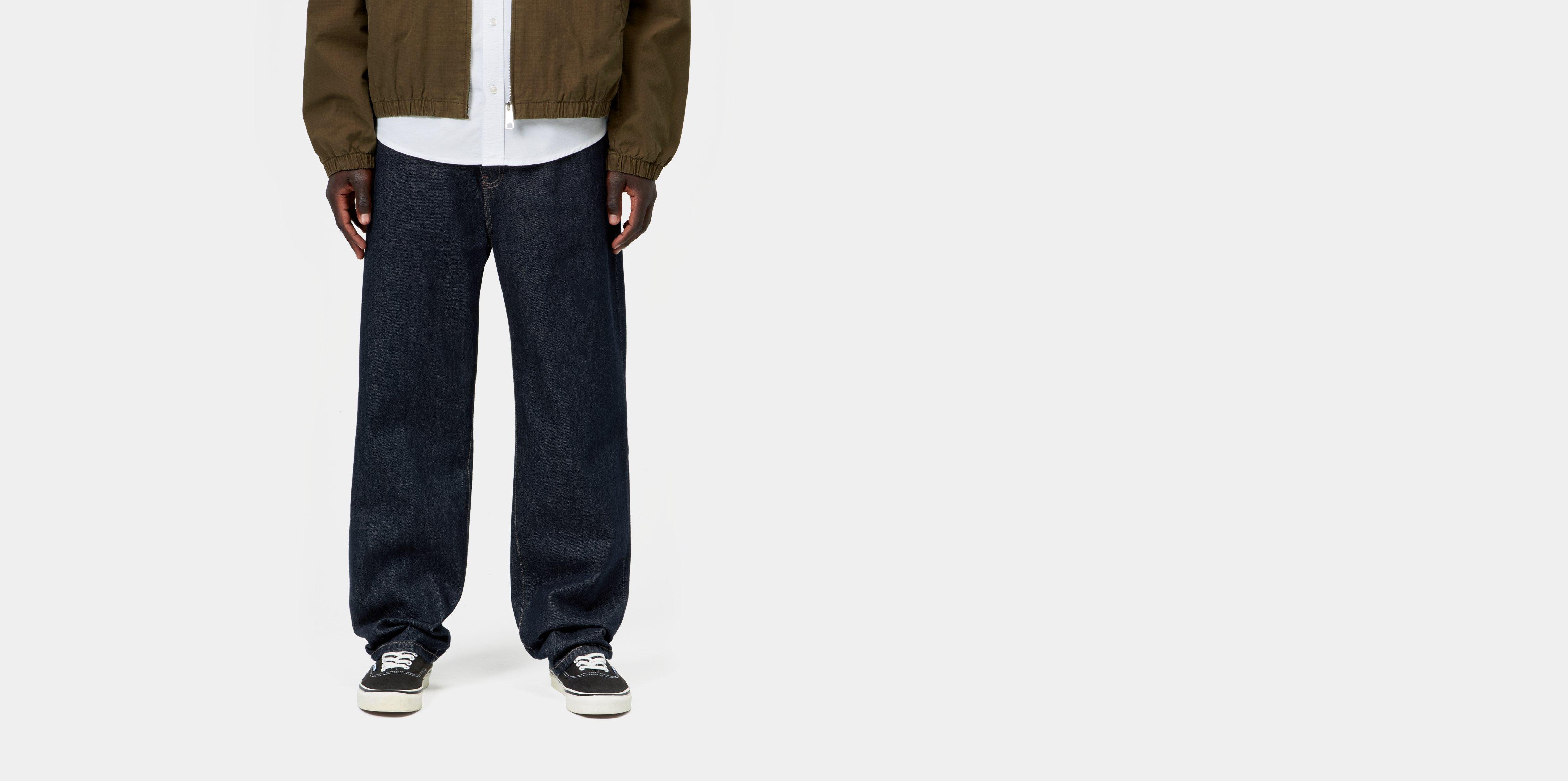 Carhartt WIP Aaron Pant Blue rinsed | 38 | Men