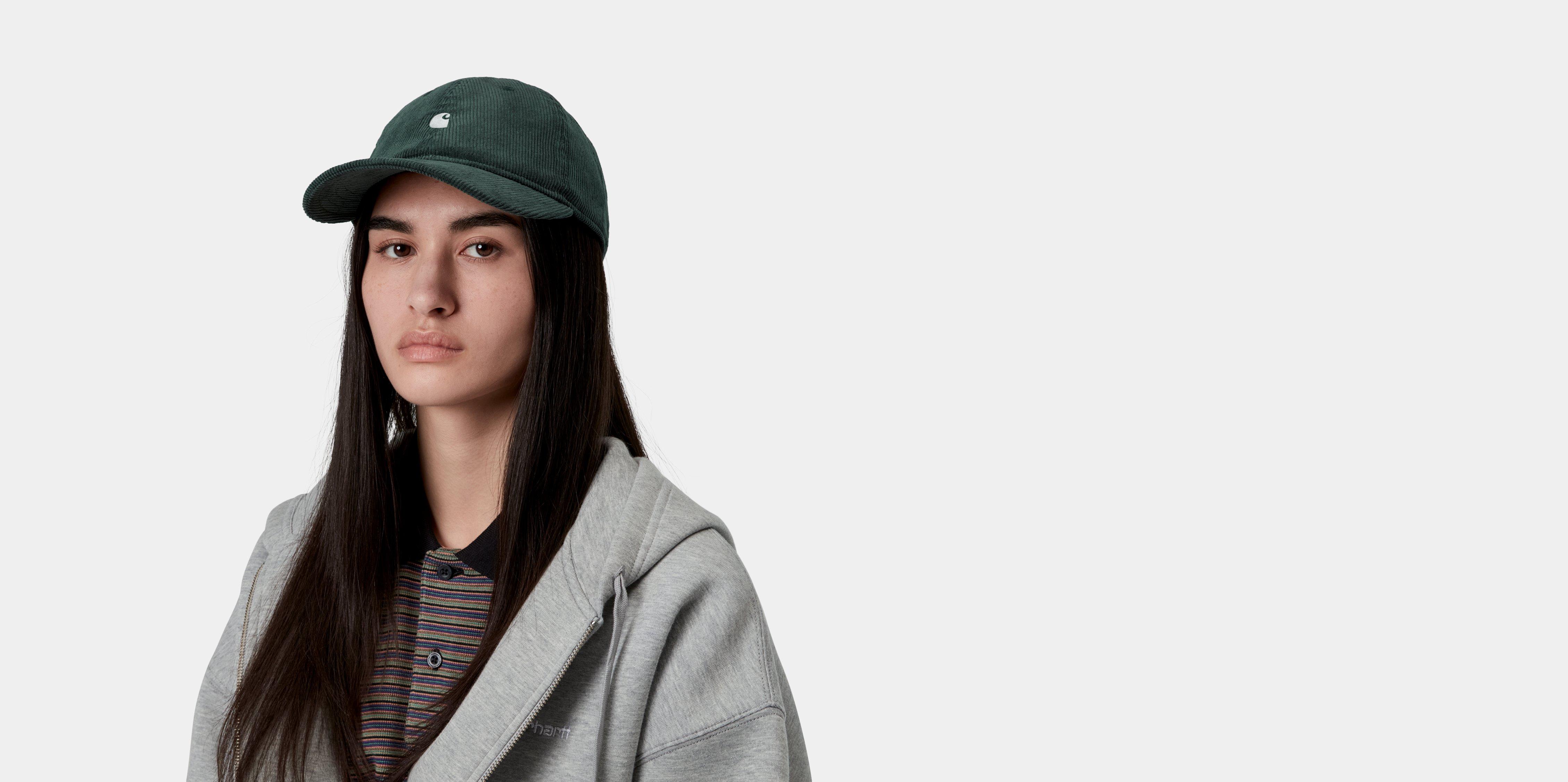 Carhartt WIP Harlem Cap Kale Green / White
