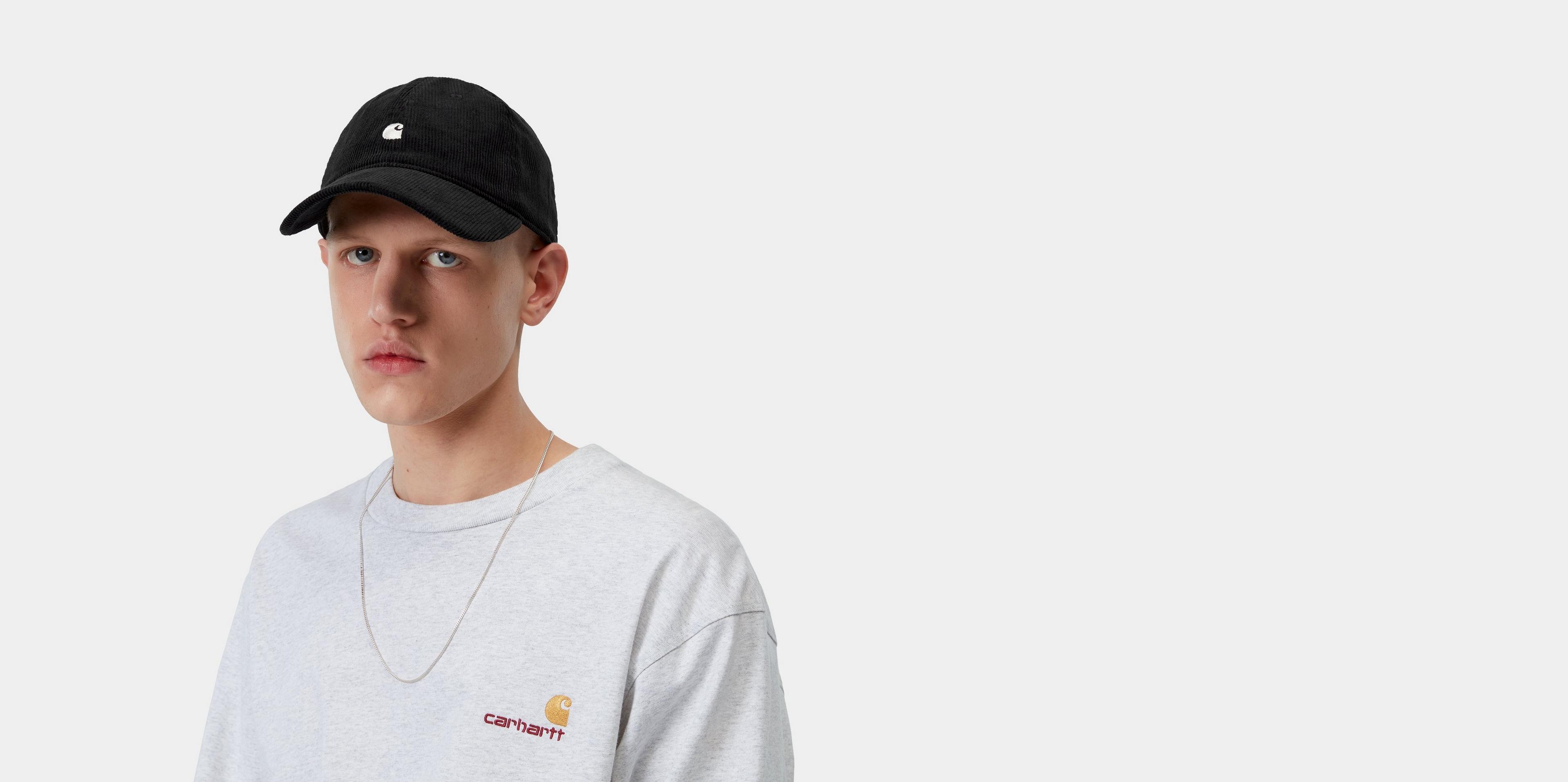 Carhartt WIP Harlem Cap, Black / Wax | Official Online Store