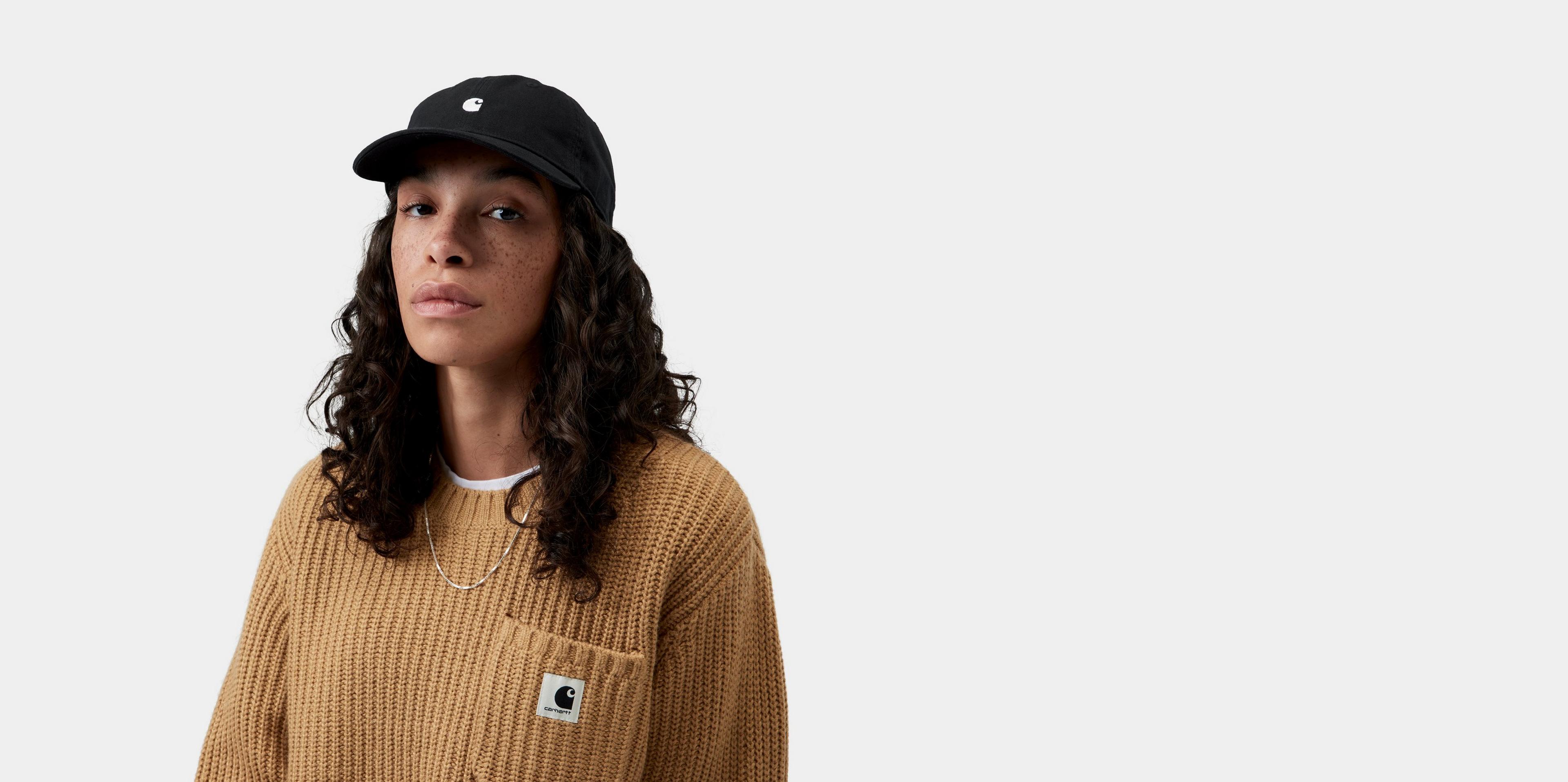 Carhartt WIP Madison Logo Cap, Black / White | Official Online Store