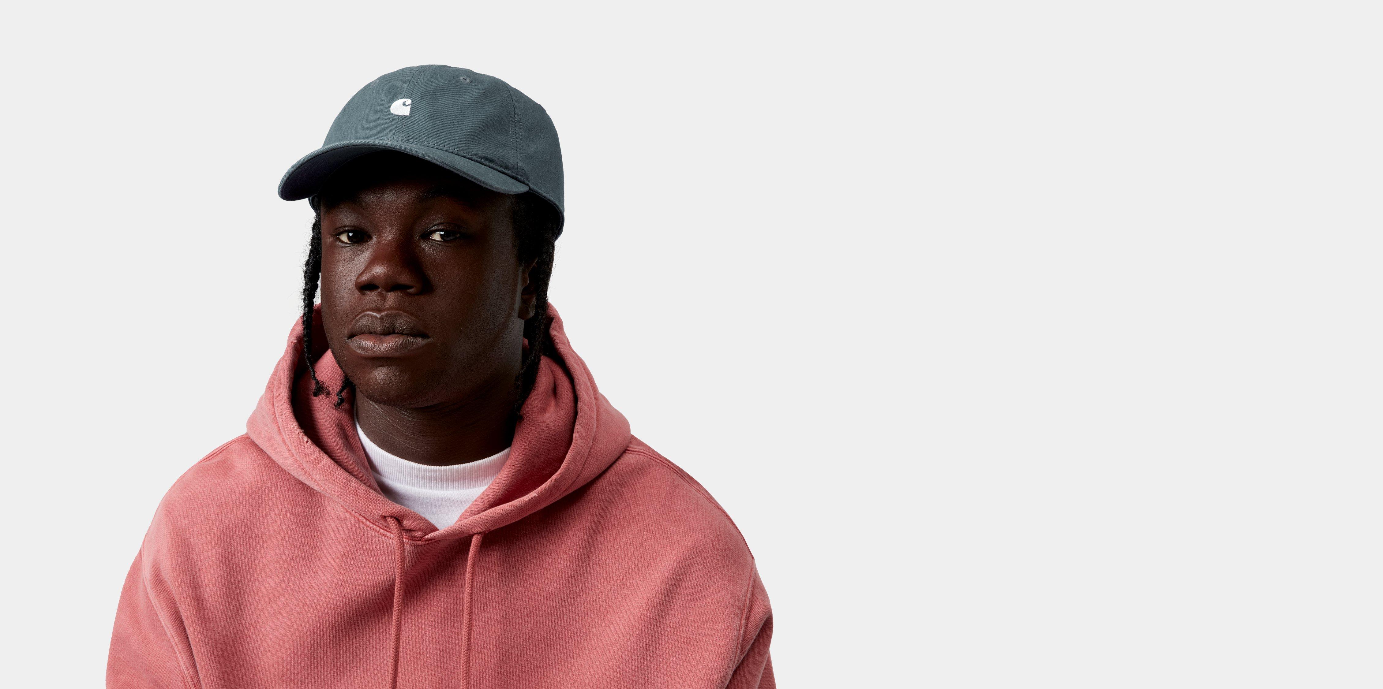 Carhartt WIP Madison Logo Cap, Office Blue / White | Official