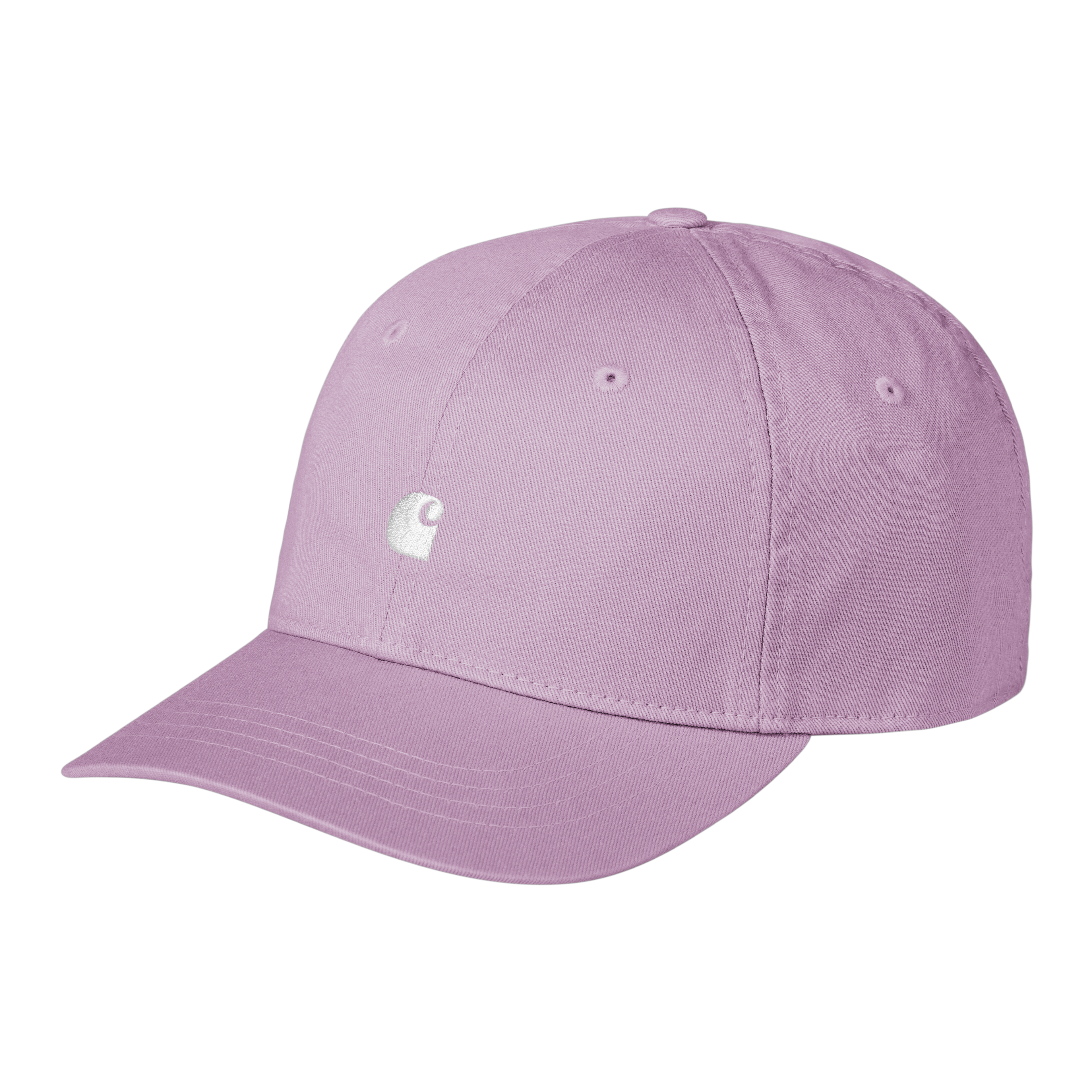 Carhartt WIP Madison Logo Cap, Gentle Purple / White | Official