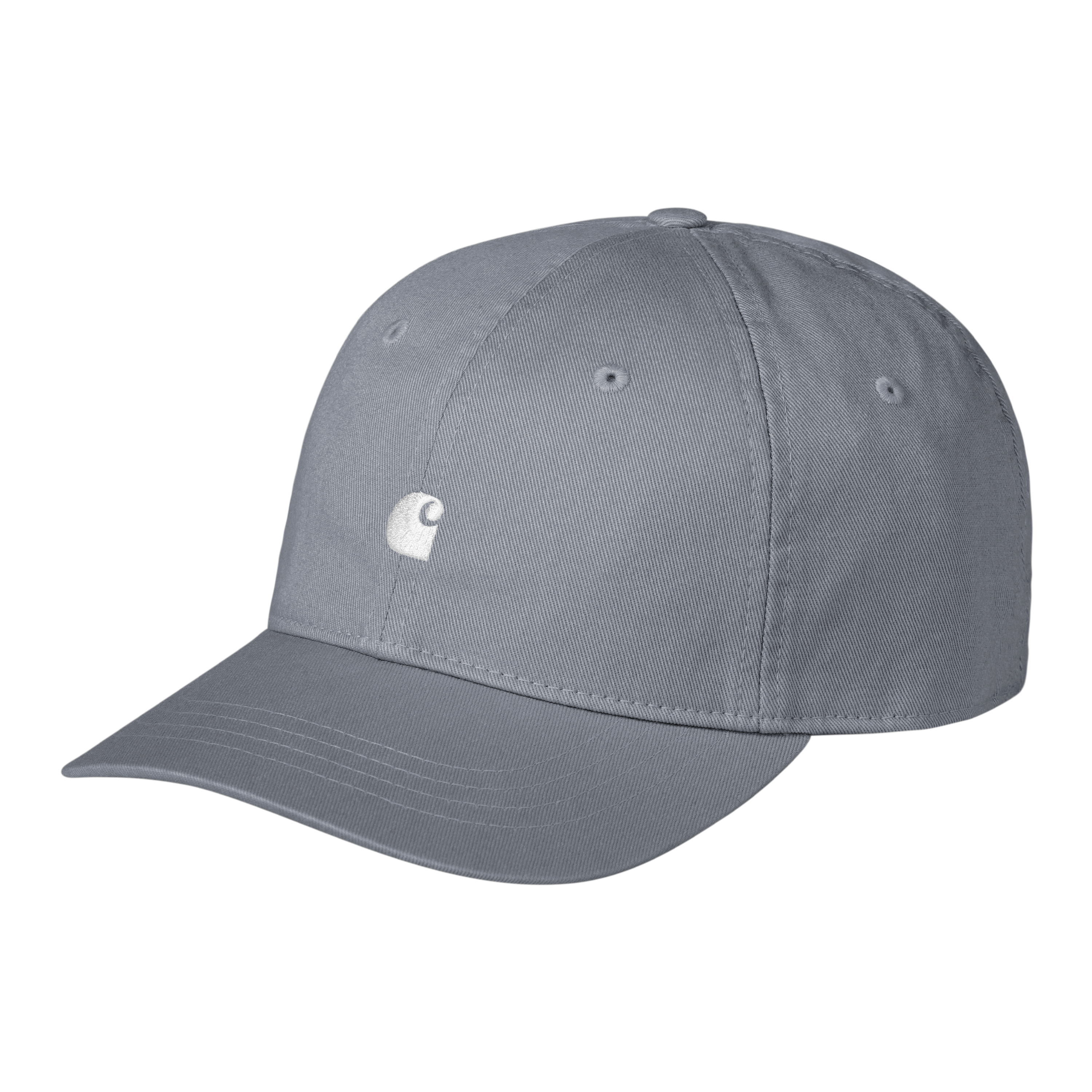 Carhartt WIP Madison Logo Cap, Shady Blue / White | Official