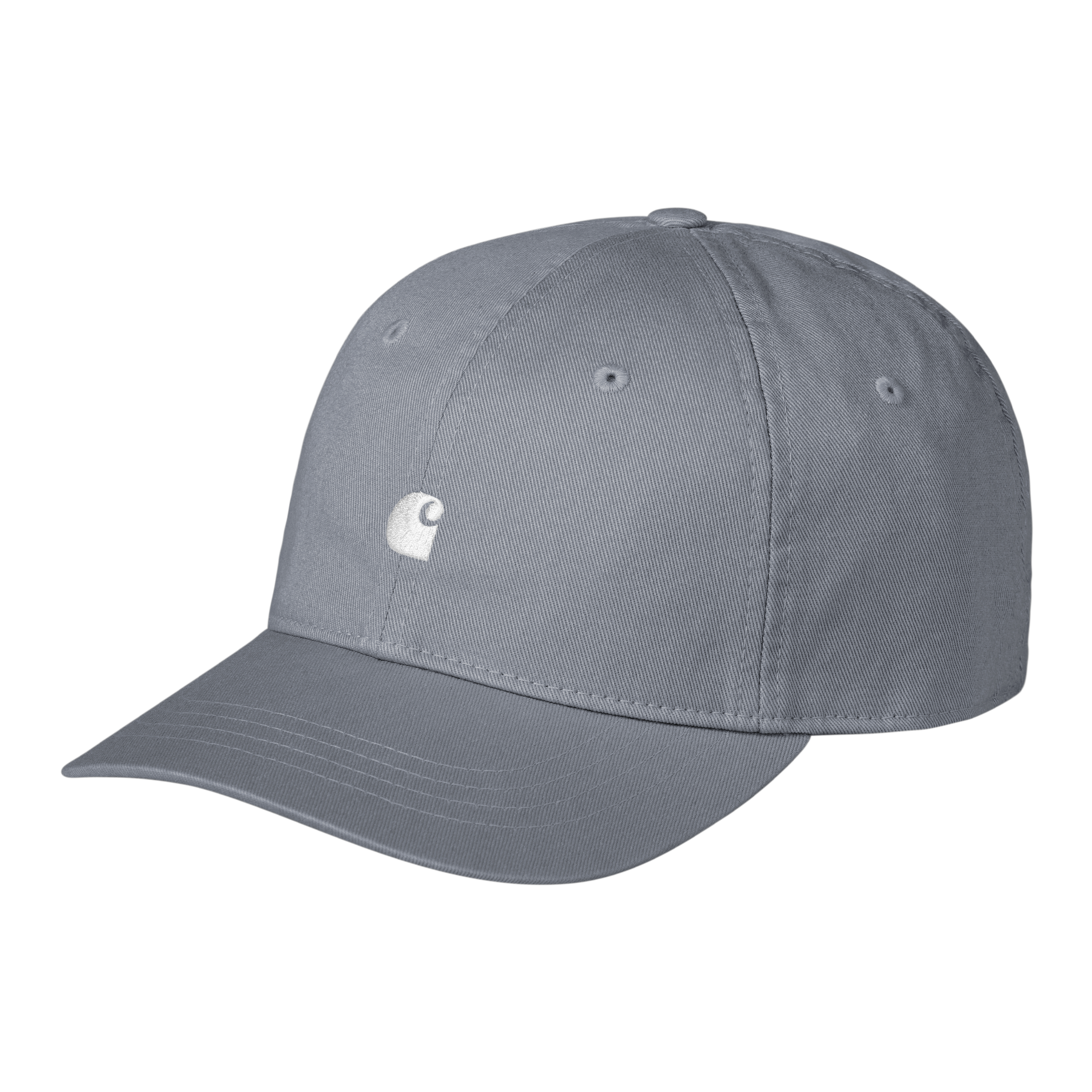 Carhartt WIP Madison Logo Cap, Shady Blue / White | Official