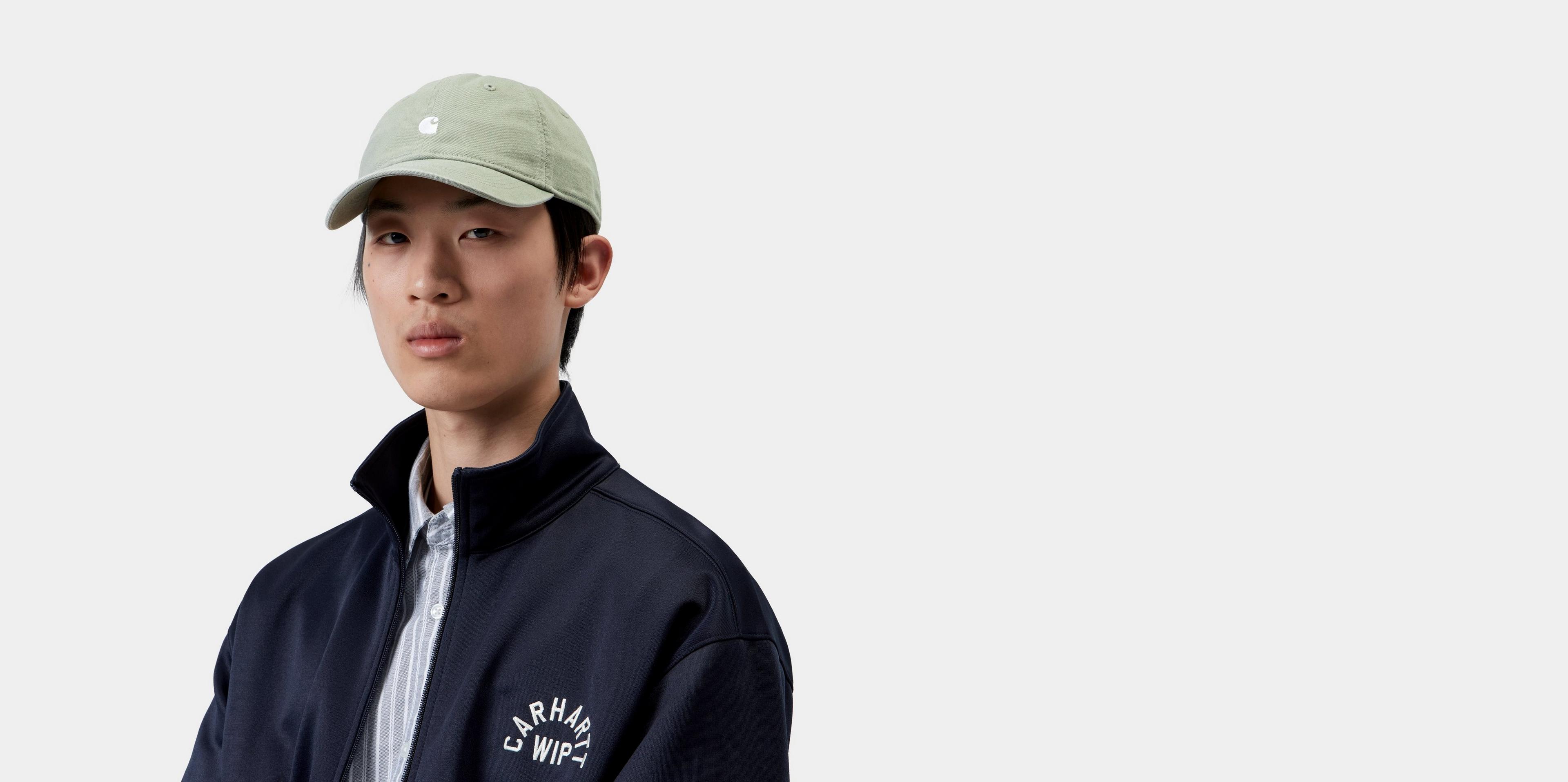 Carhartt WIP Madison Logo Cap, Shady Green / White | Official