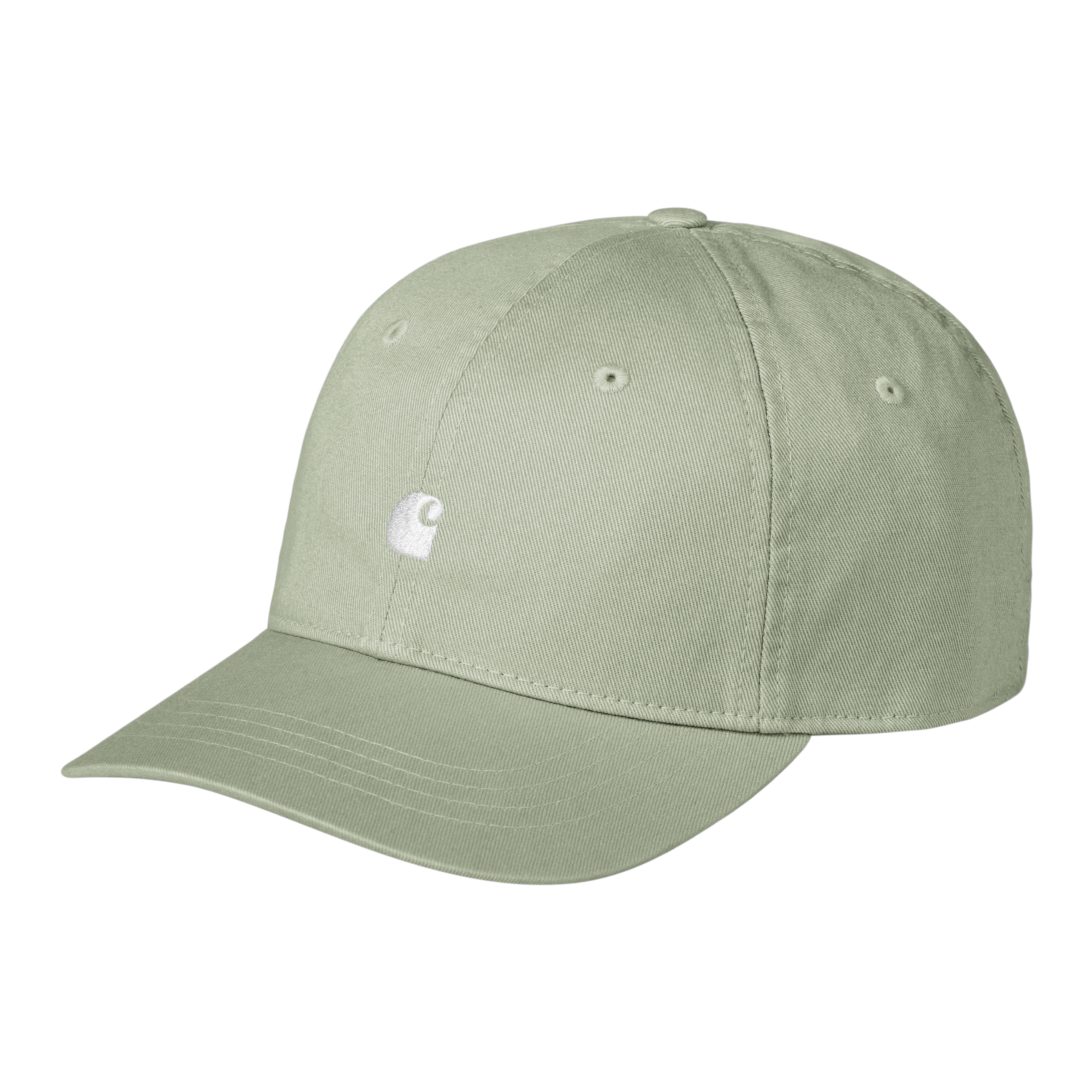 Carhartt WIP Madison Logo Cap, Shady Green / White | Official