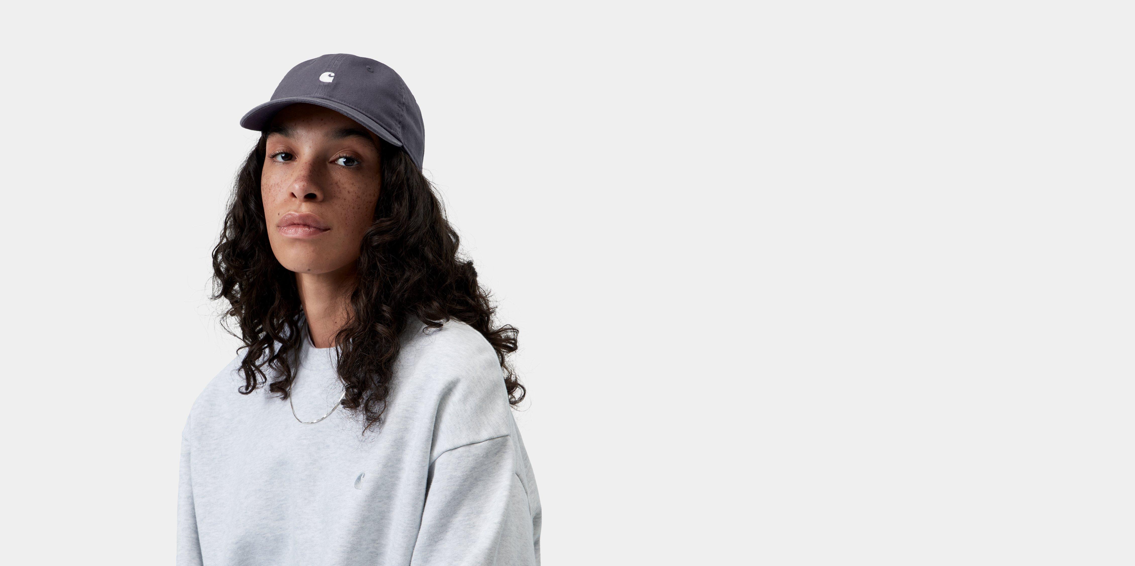 Carhartt WIP Madison Logo Cap Shady Purple / White