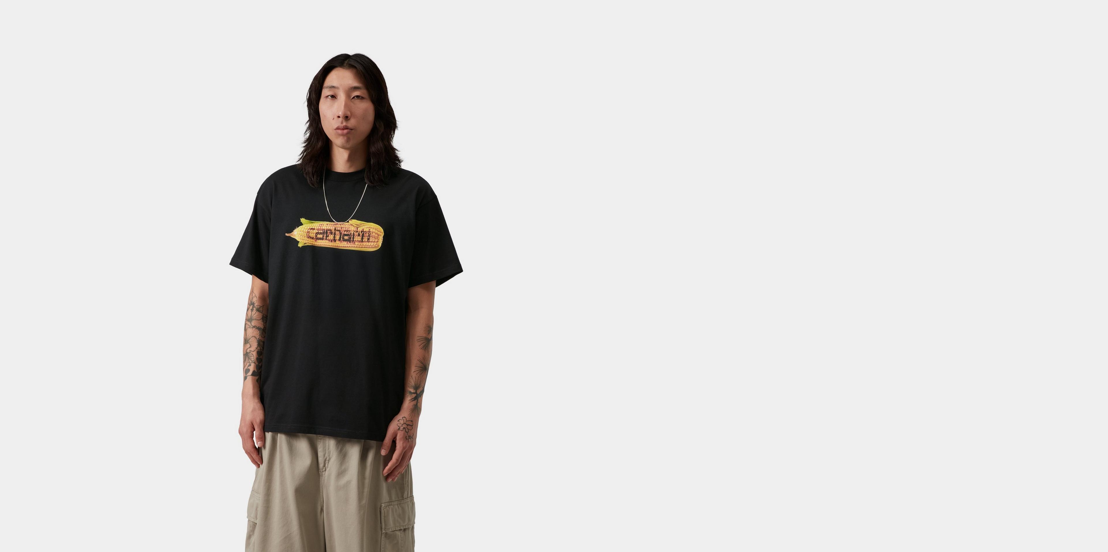 Carhartt WIP S/S Hot Cob T-Shirt, Black | Official Online Store
