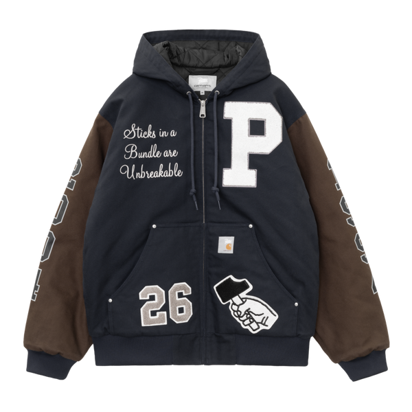 Patta OG Active Jacket Patta Dark Navy / Patta Tobacco