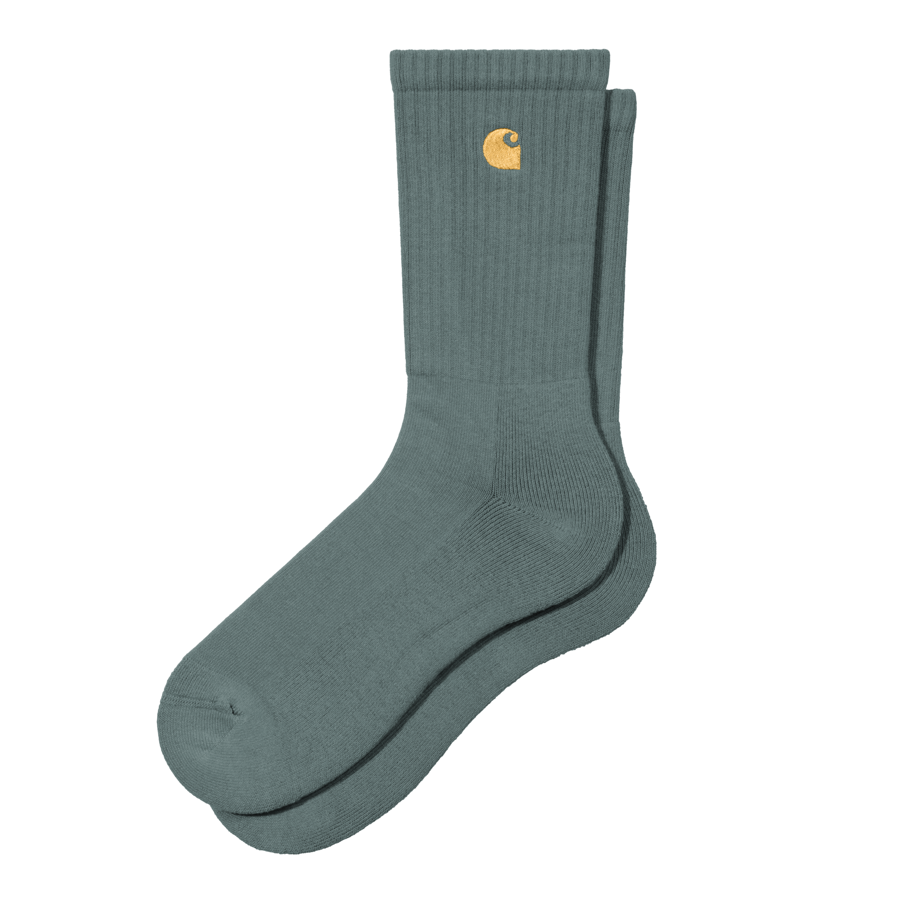 Carhartt WIP Chase Socks Velvet Green / Gold
