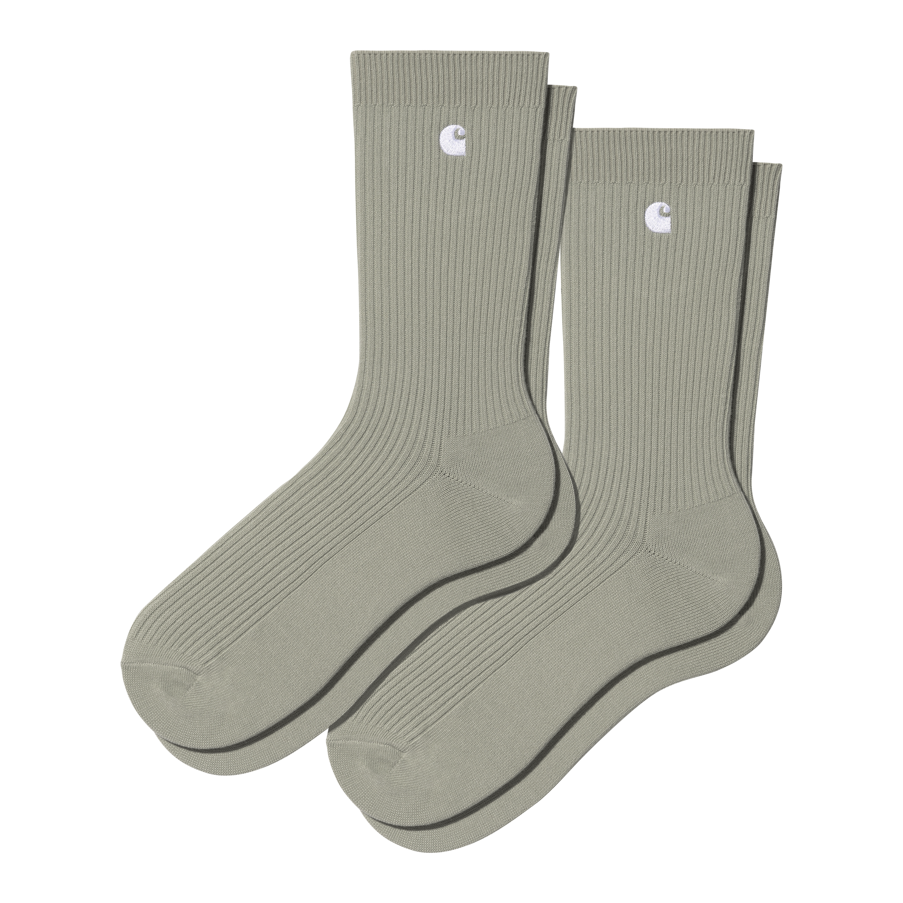 Carhartt WIP Madison Pack Socks Shady Green / White + Shady Green / White