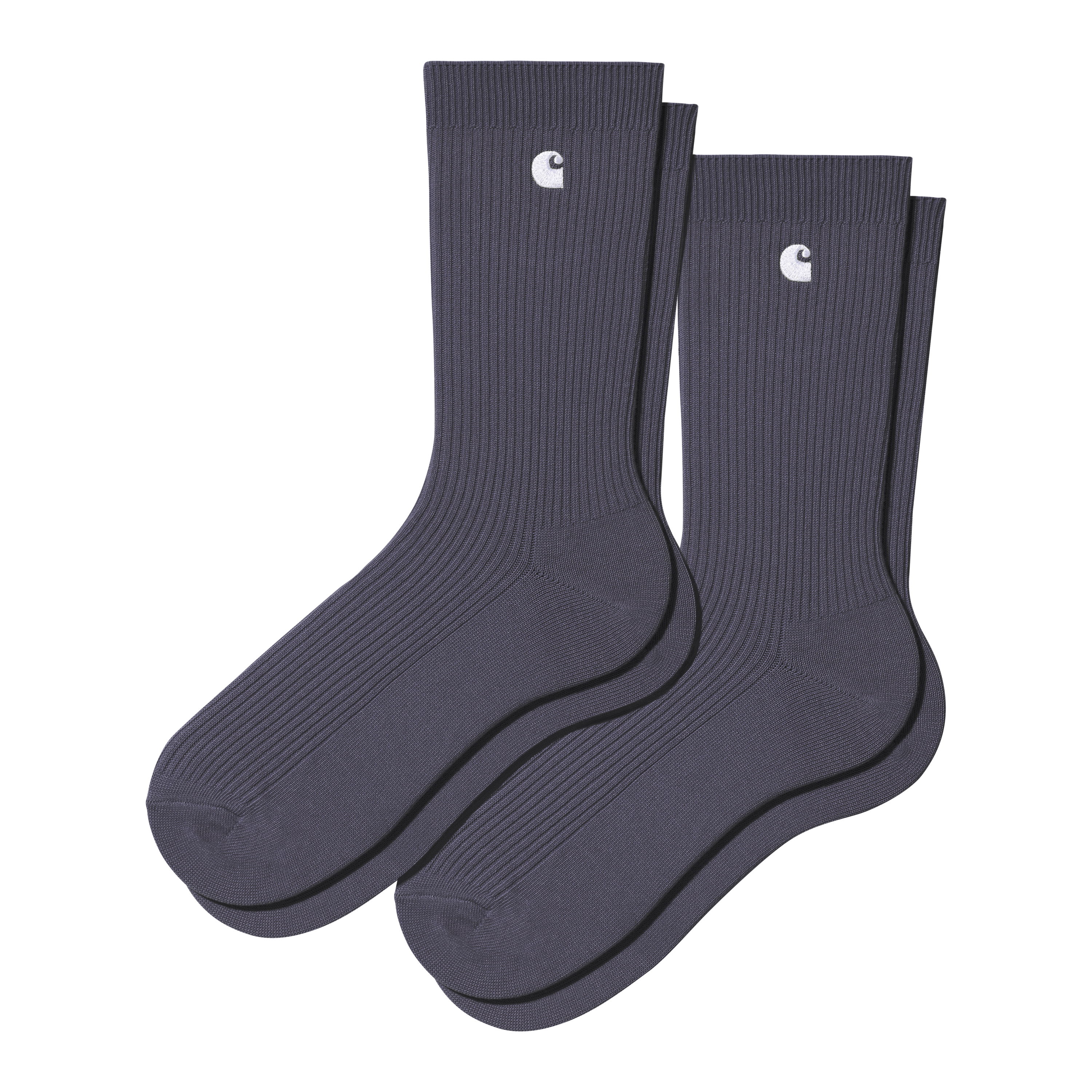 Carhartt WIP Madison Pack Socks Shady Purple / White + Shady Purple / White